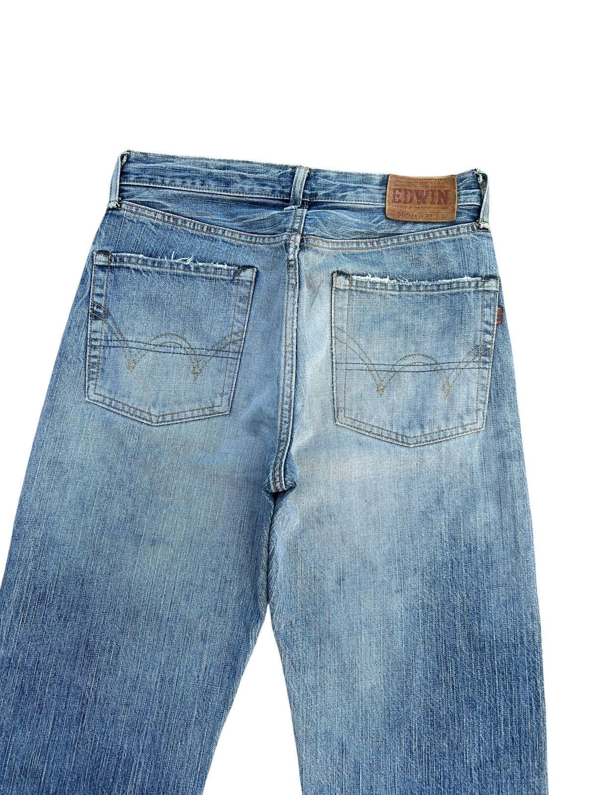 Kapital Vintage Edwin 505zx Selvedge Distressed Denim jeans Size US 29 - 11 Thumbnail