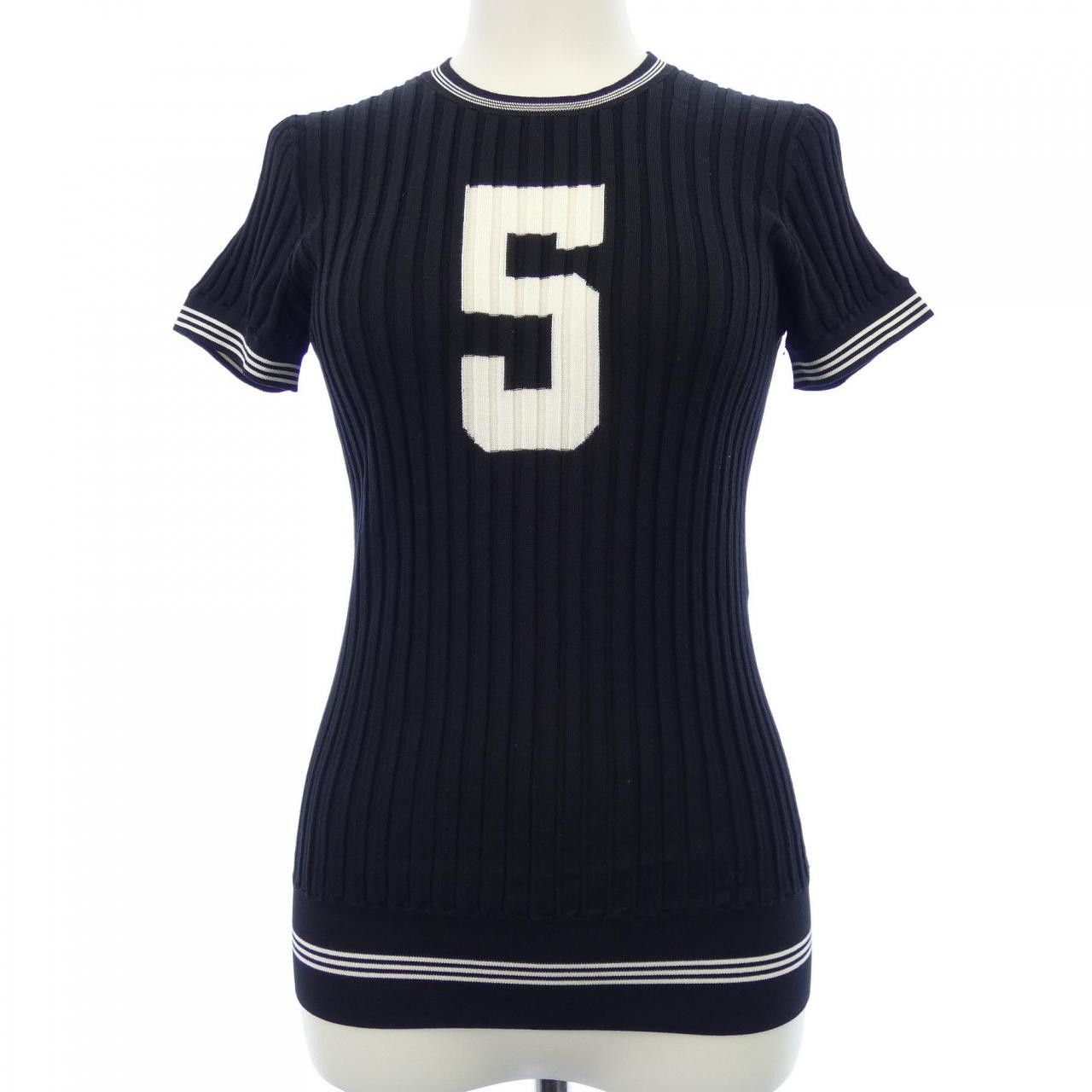Chanel Chanel Chanel Knit Top Textile Tops P60627K46427 DUTY FREE for USA Size ONE SIZE - 1 Thumbnail