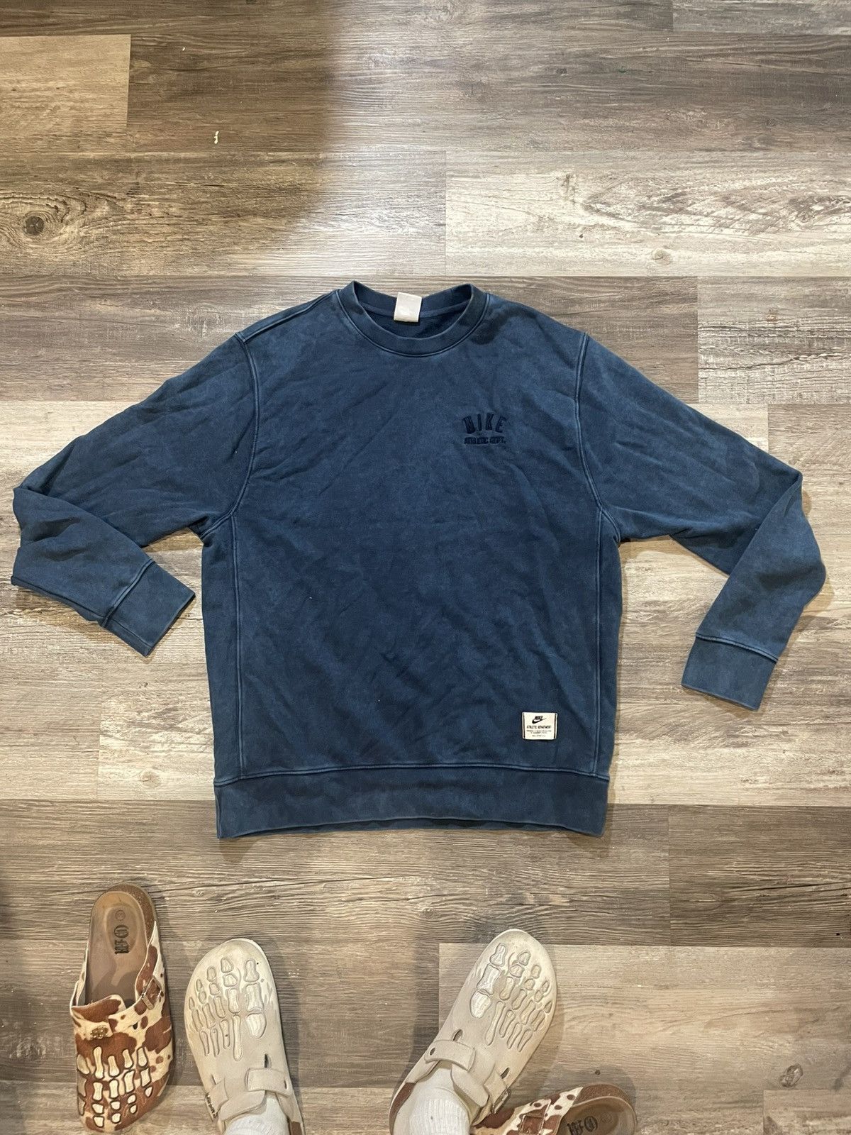 Nike Nike Sweatshop Baby on Real Nike sweatshirt Size US L / EU 52-54 / 3 - 4 Thumbnail