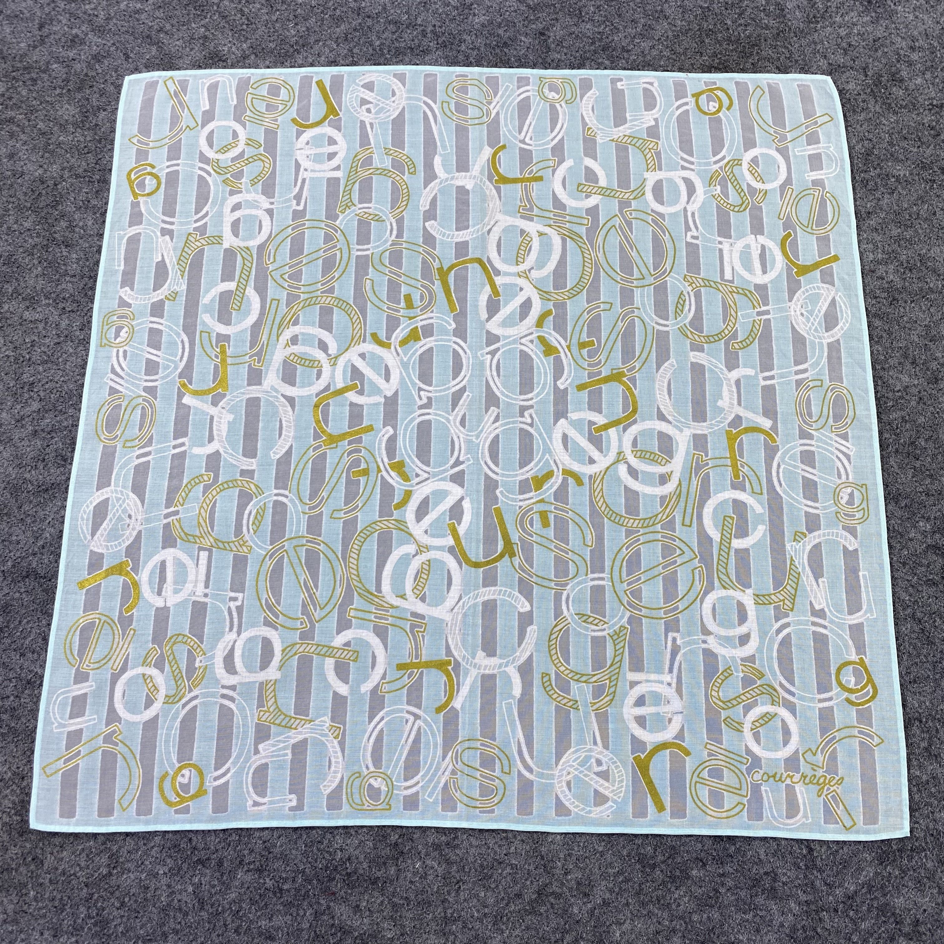 Courreges Homme Handkerchief / Neckerchief / Bandana-B1168