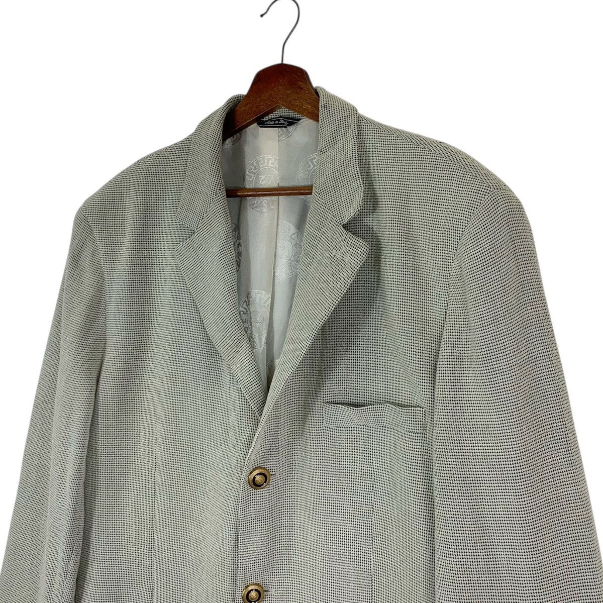 Versace Vintage Versace Classic V2 Blazer Coat Size US M / EU 48-50 / 2 - 4 Thumbnail
