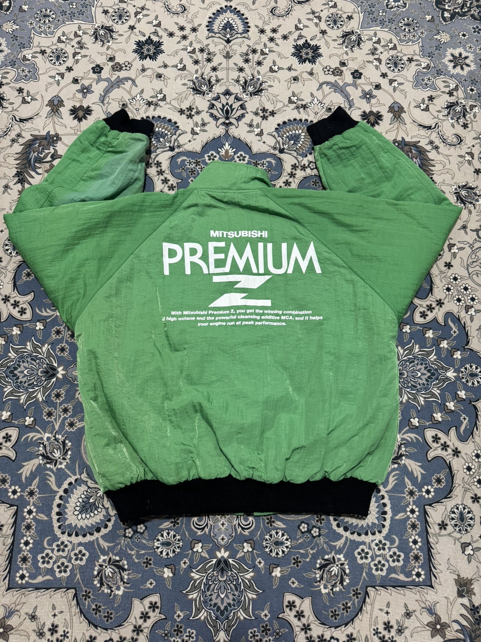 Formula 1 × Vintage Vintage Mitsubishi Premium Z Bomber Jacket Rally Art Size US L / EU 52-54 / 3 - 2 Thumbnail