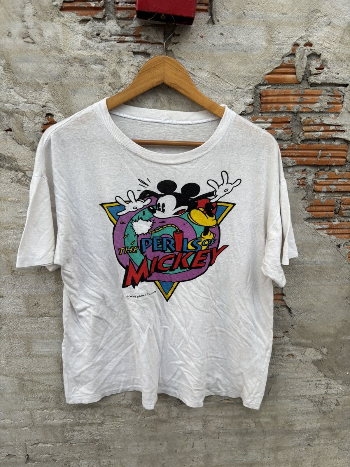 Vintage Vintage 80s/90s Disney "The Perils of Mickey" Size US M / EU 48-50 / 2 - 1 Thumbnail