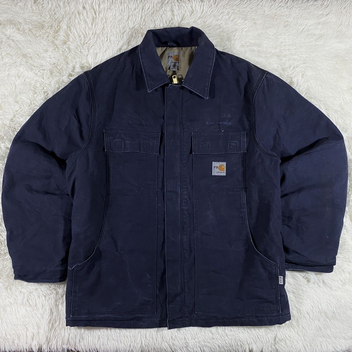Carhartt × Vintage Vintage Carhartt Artic Jacket Flame Resistant Size US L / EU 52-54 / 3 - 1 Thumbnail