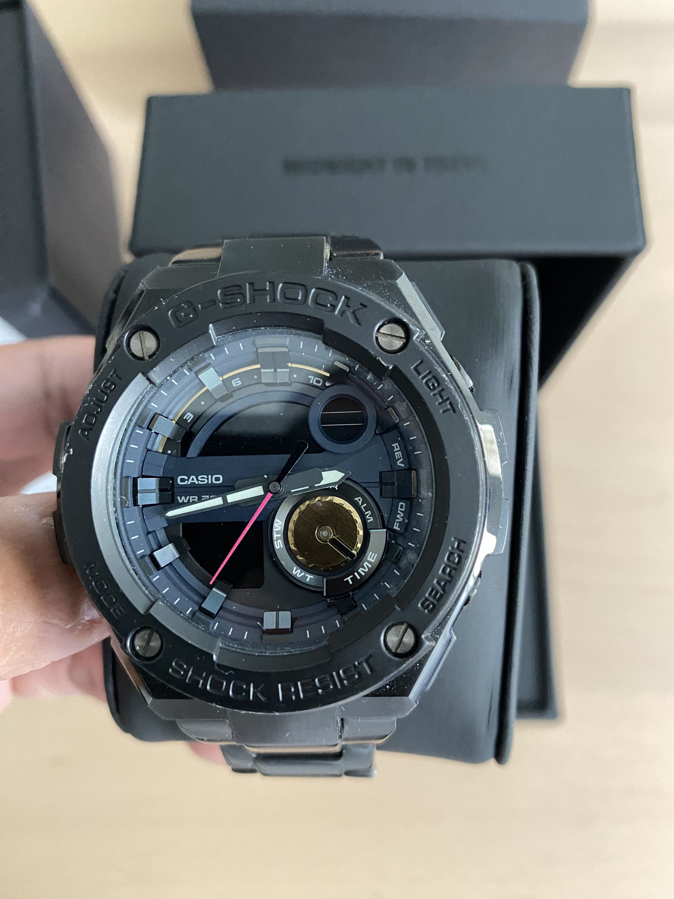G Shock Robert Geller x G-SHOCK G-Steel 'Midnight In Tokyo' Watch Size ONE SIZE - 2 Thumbnail