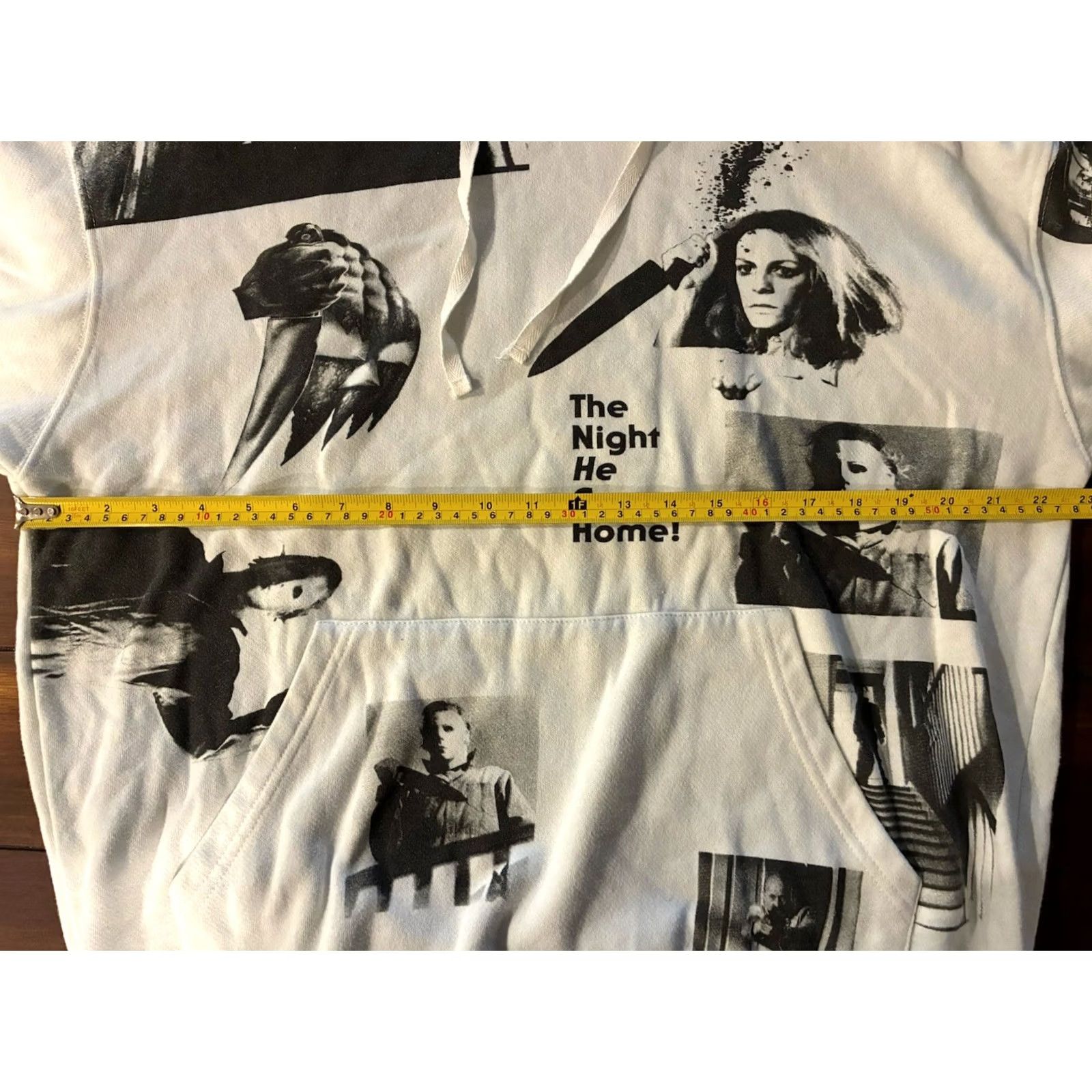 Gloverall michael myers all over print hoodie mens large L Multicolor Hooded Pullover Size US L / EU 52-54 / 3 - 4 Thumbnail