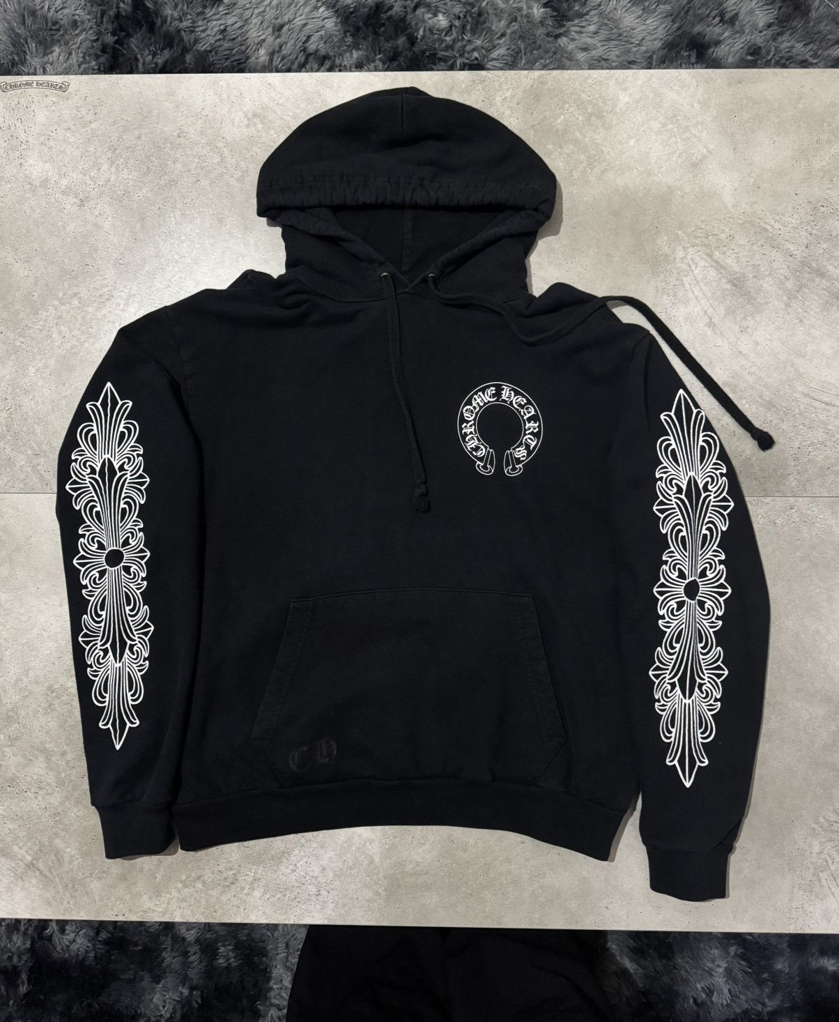 Chrome Hearts Chrome Hearts horseshoe floral hoodie Size US M / EU 48-50 / 2 - 2 Thumbnail