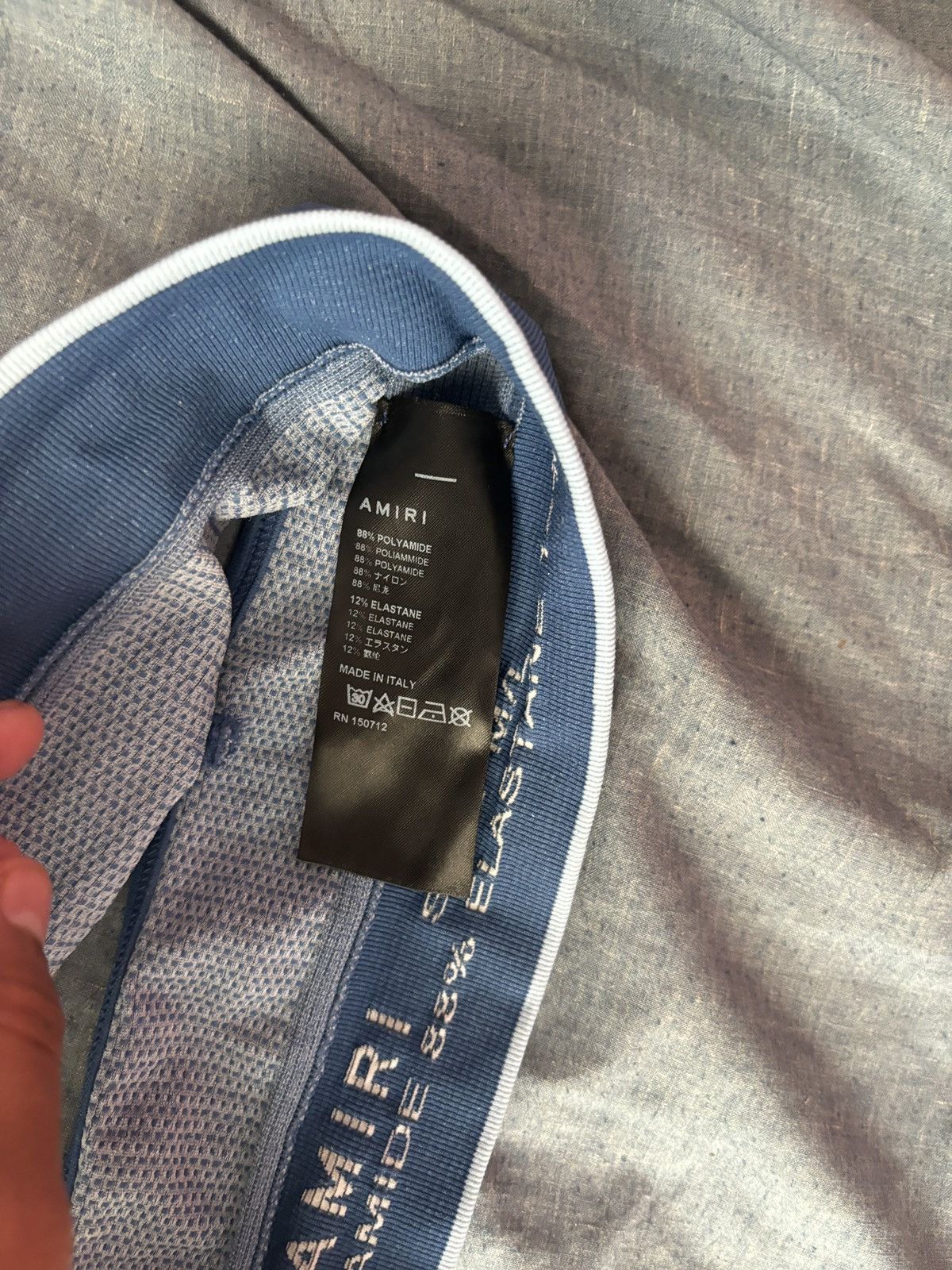 Amiri Blue Amiri Bralette Size S / US 4 / IT 40 - 2 Thumbnail