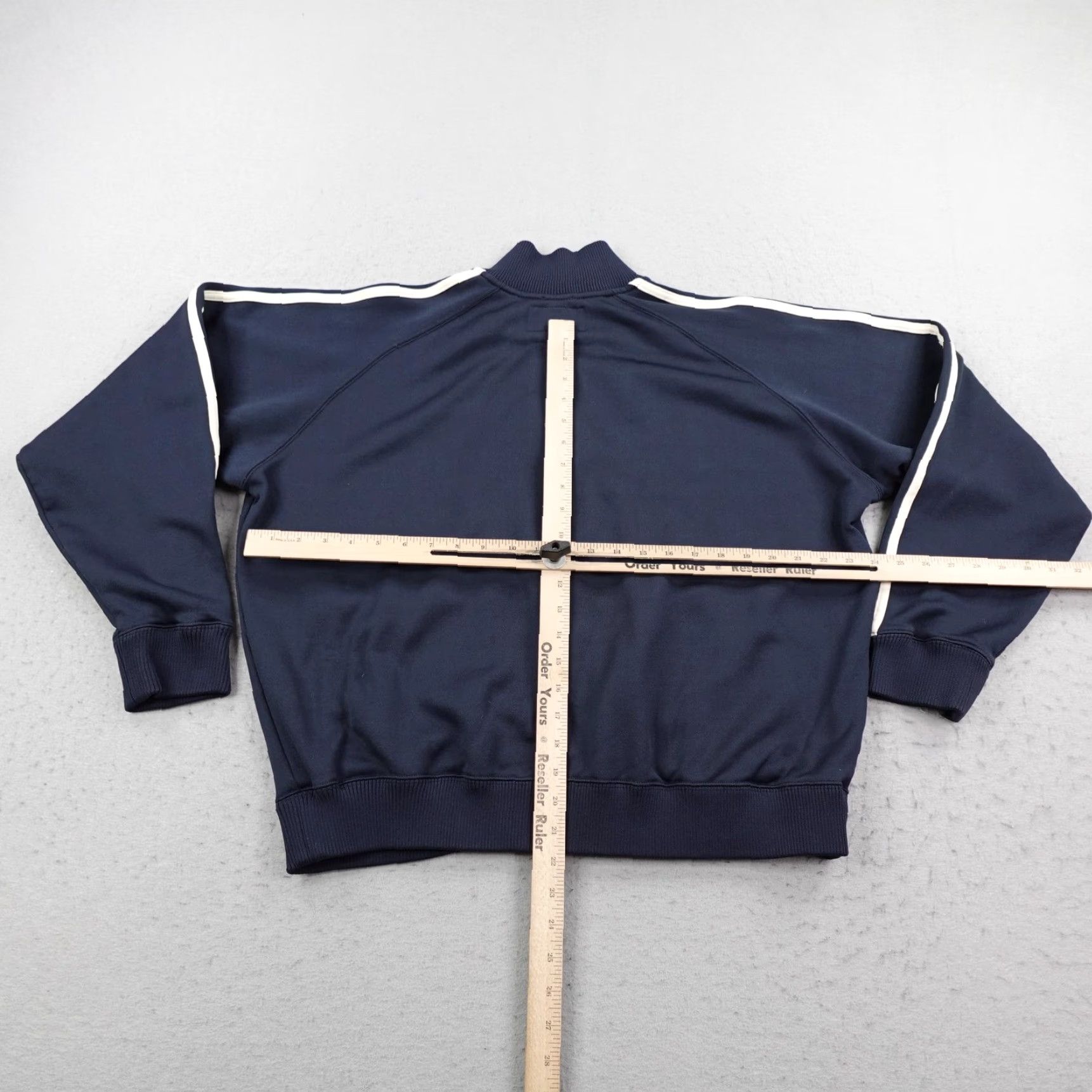 Abercrombie & Fitch VINTAGE Abercrombie & Fitch Jacket Mens XL Blue Muscle Track Coat Full Zip Y2K Size US XL / EU 56 / 4 - 4 Thumbnail