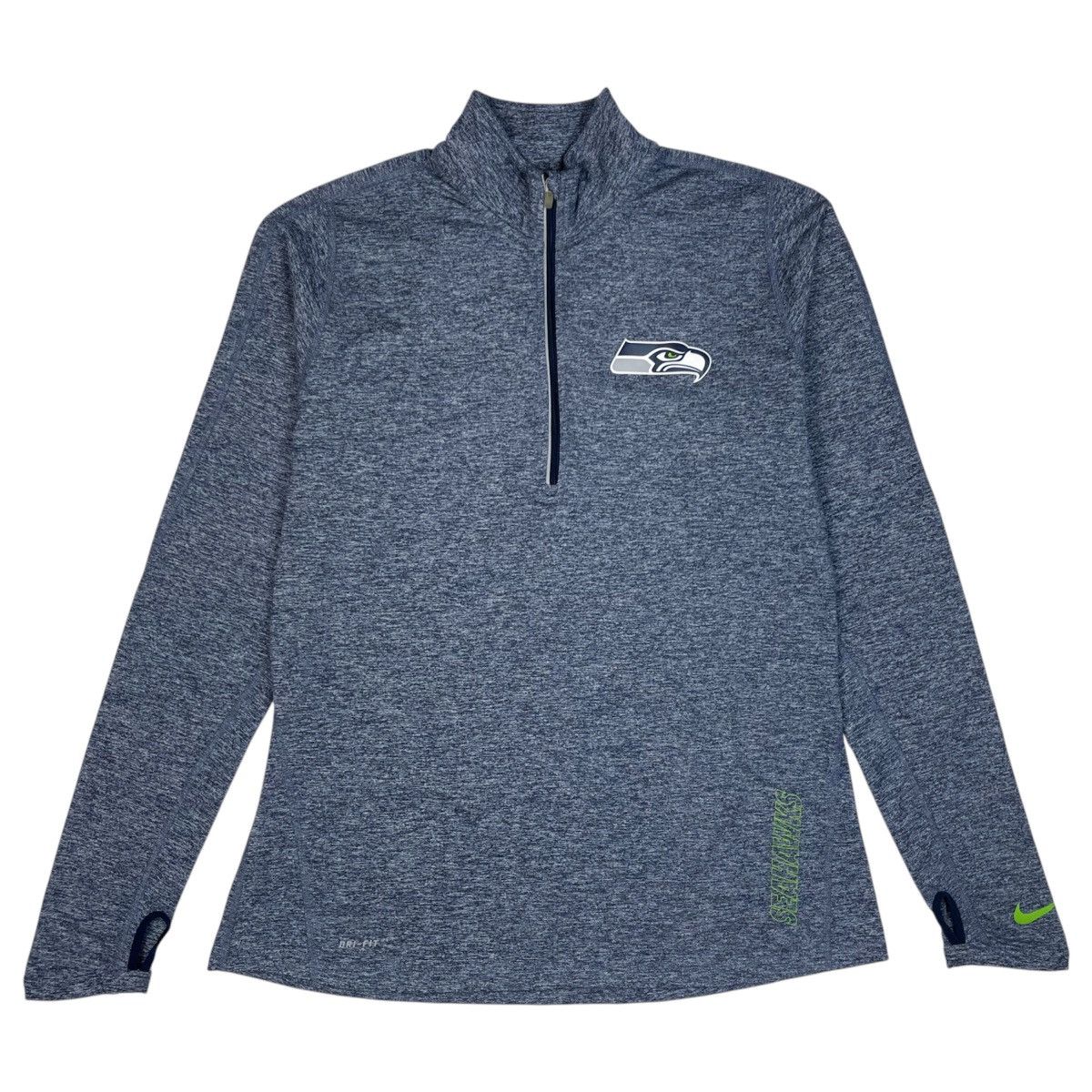 NFL × Nike Nike x NFL Seattle Seahawks Dri-Fit Element Top Size L / US 10 / IT 46 - 1 Thumbnail