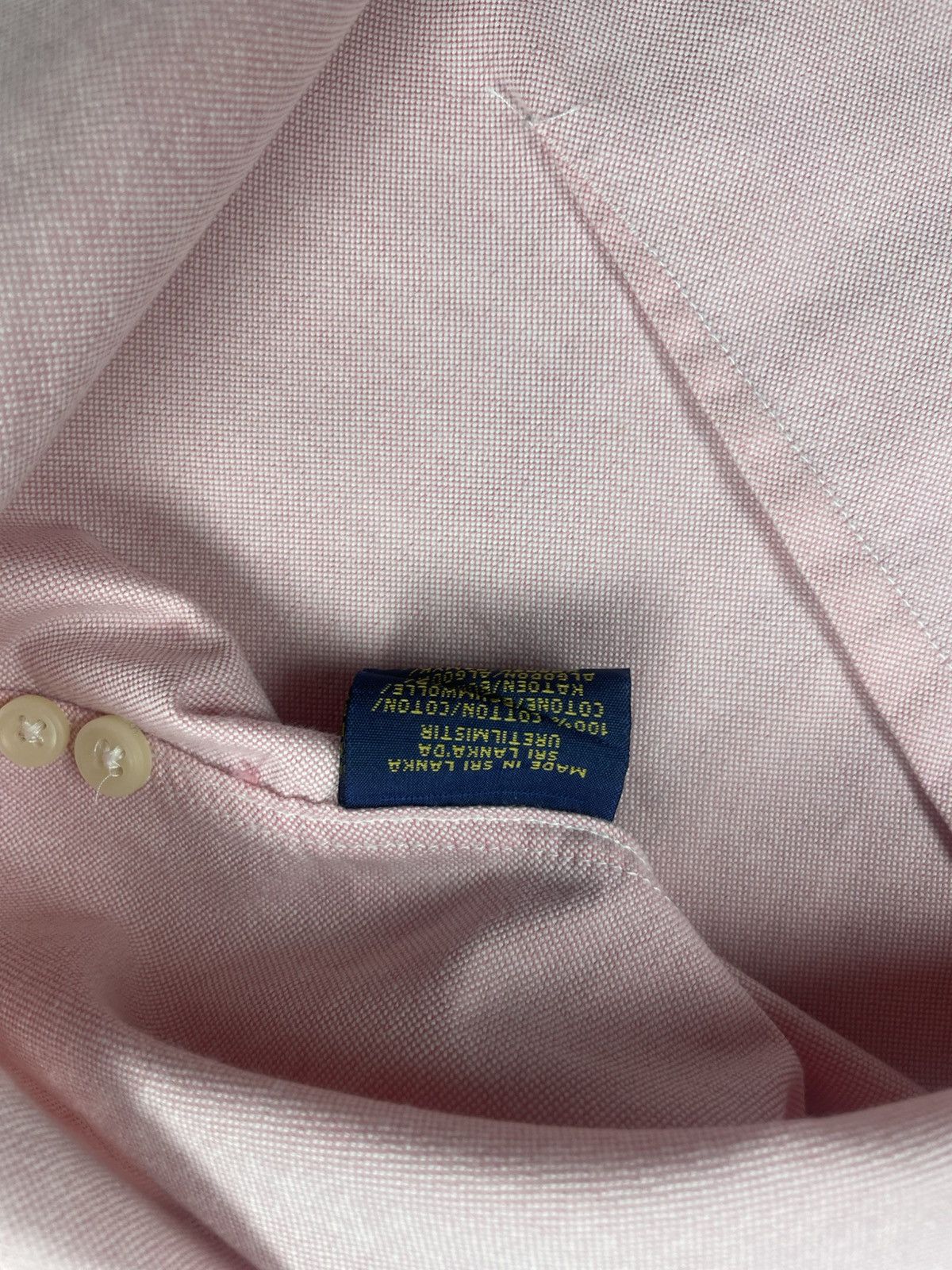 Polo Ralph Lauren Polo Ralph Lauren S Women’s Plain Light Pink Shirt Size S / US 4 / IT 40 - 6 Thumbnail
