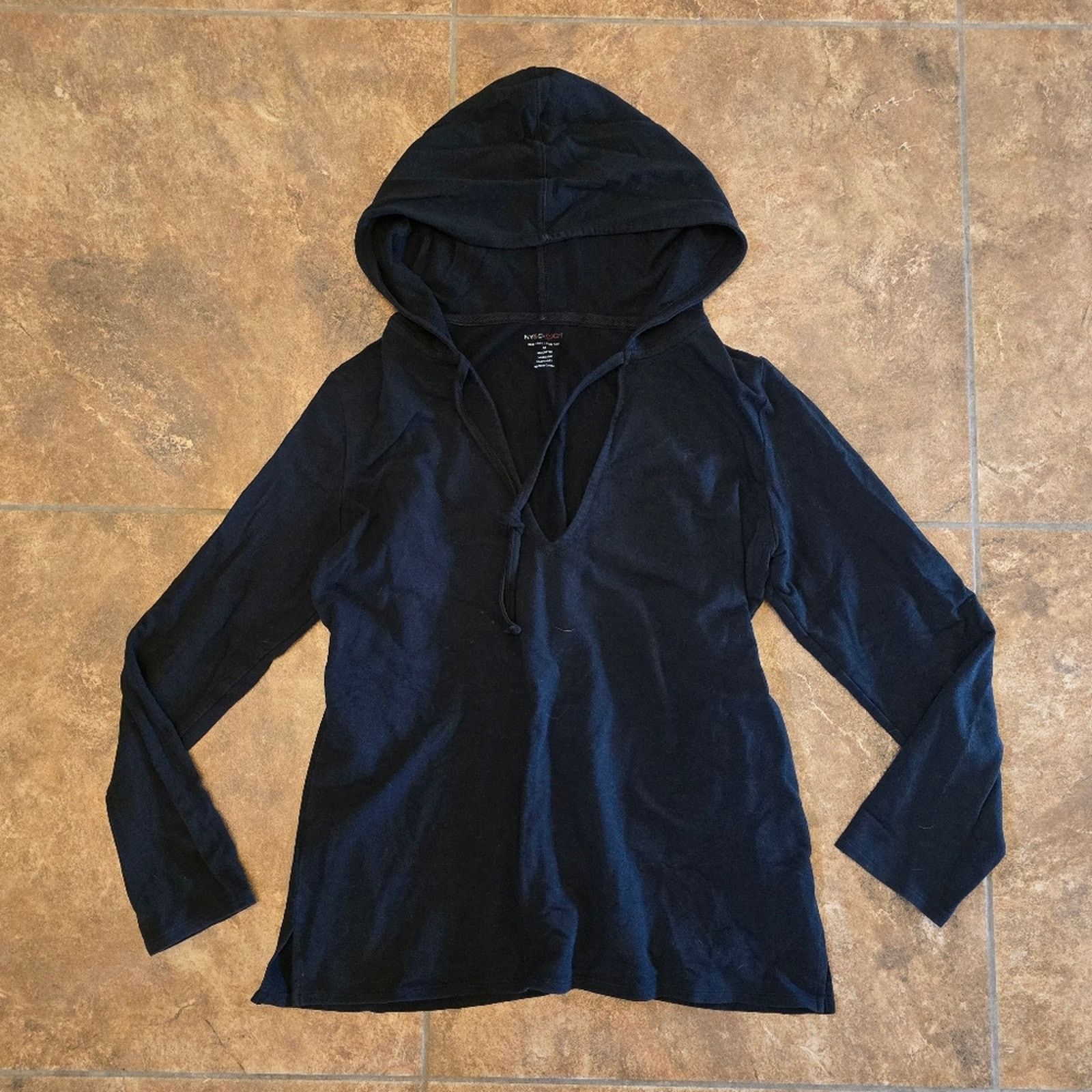 Other Black | NY&C | Sport Hoodie Long Sleeve Size M / US 6-8 / IT 42-44 - 1 Thumbnail