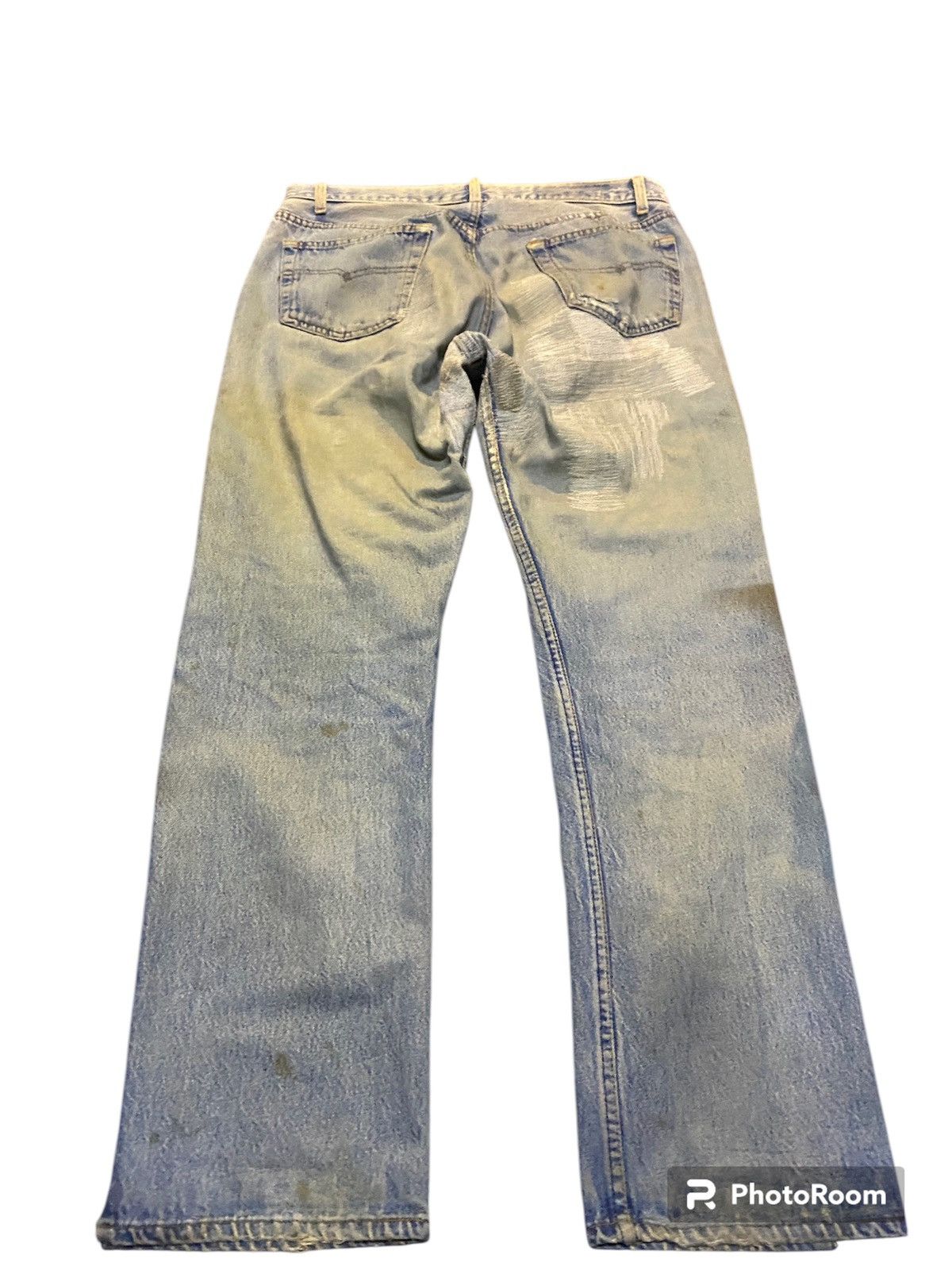 Levi's × Levi's Vintage Clothing × Vintage Levis vintage USA 🇺🇸 distressed Size US 35 - 6 Thumbnail