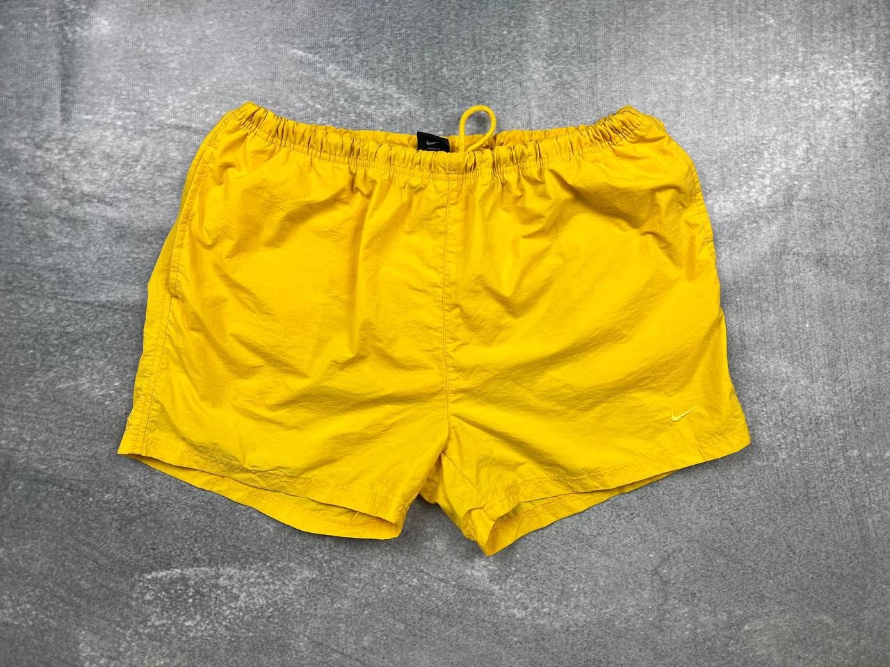 Nike × Vintage vintage nike yellow shorts Size US 34 / EU 50 - 1 Thumbnail