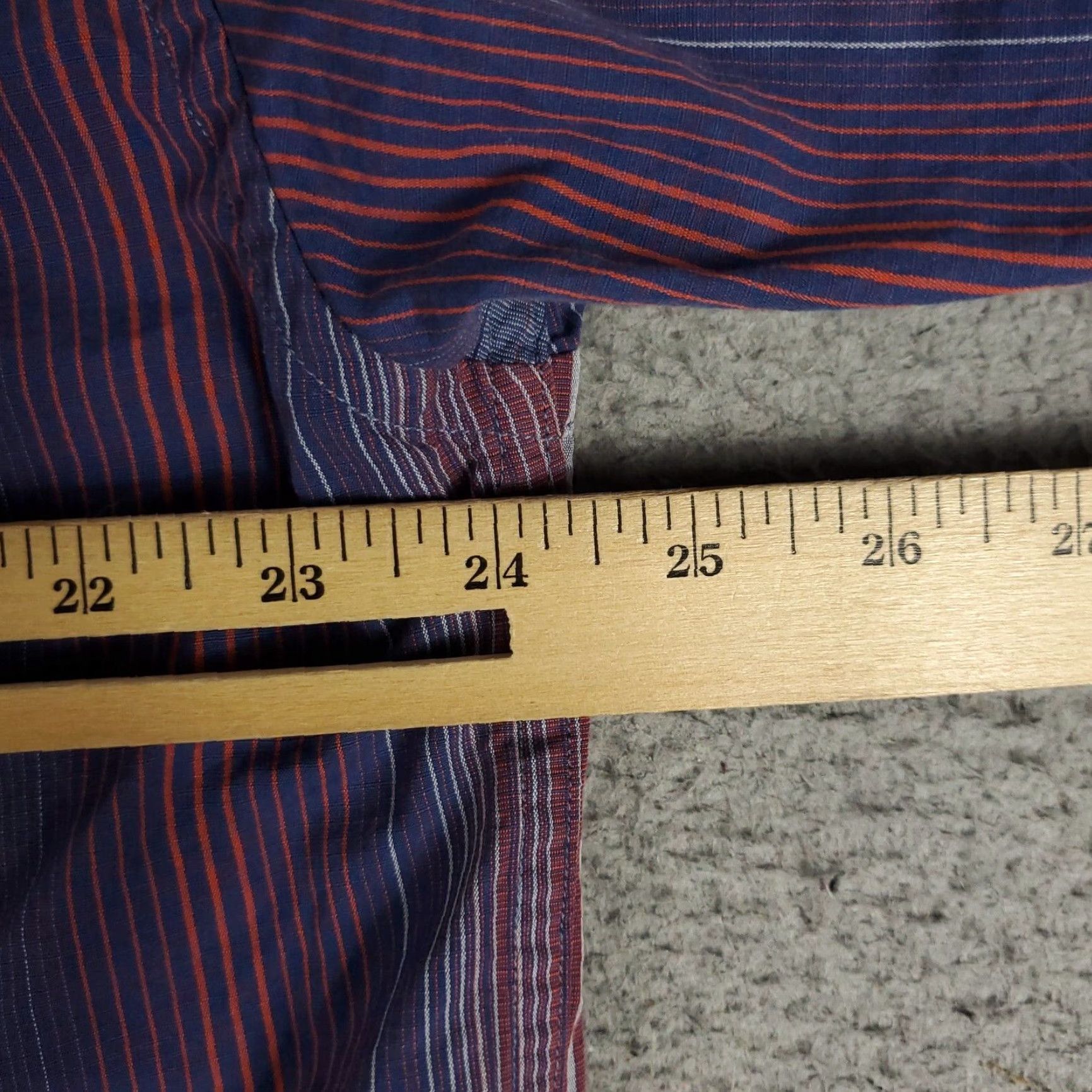 Tommy Bahama Tommy Bahama Shirt Mens XL Blue Striped Cotton Button-Up Long Sleeve Size US XL / EU 56 / 4 - 5 Thumbnail