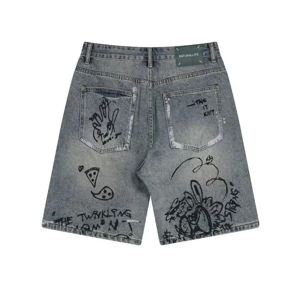 Designer × Japanese Brand Streetwear Hip Hop Vintage Loose Casual Jeans Size US 31 - 2 Thumbnail