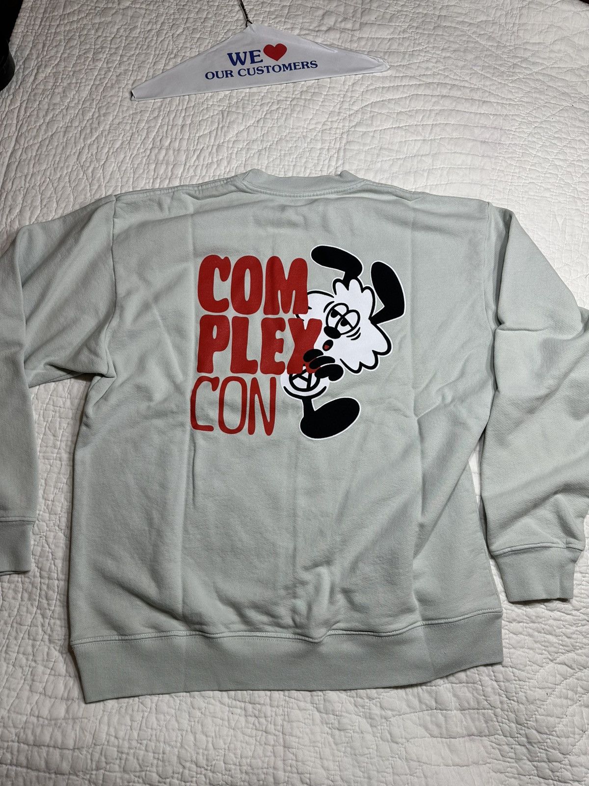 Complex × Girls Don't Cry Large ComplexCon Verdy Crewneck/ 2022 Sold Out Release Size US L / EU 52-54 / 3 - 4 Thumbnail