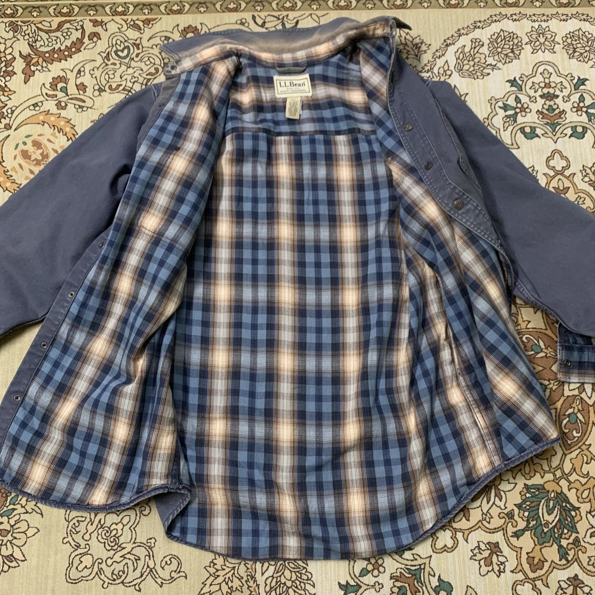 L.L. Bean VINTAGE LL BEAN WORKWEAR DUCK CANVAS SHIRT Size US M / EU 48-50 / 2 - 9 Thumbnail
