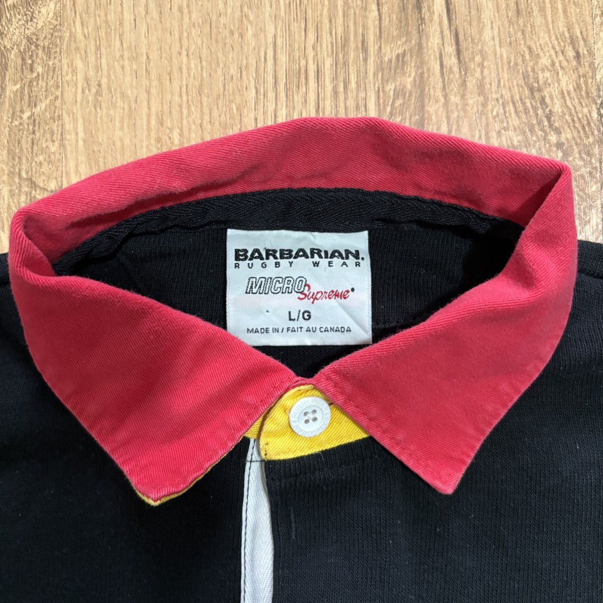 Barbarian Vintage barbarian polo Germany shirt Size US L / EU 52-54 / 3 - 3 Thumbnail