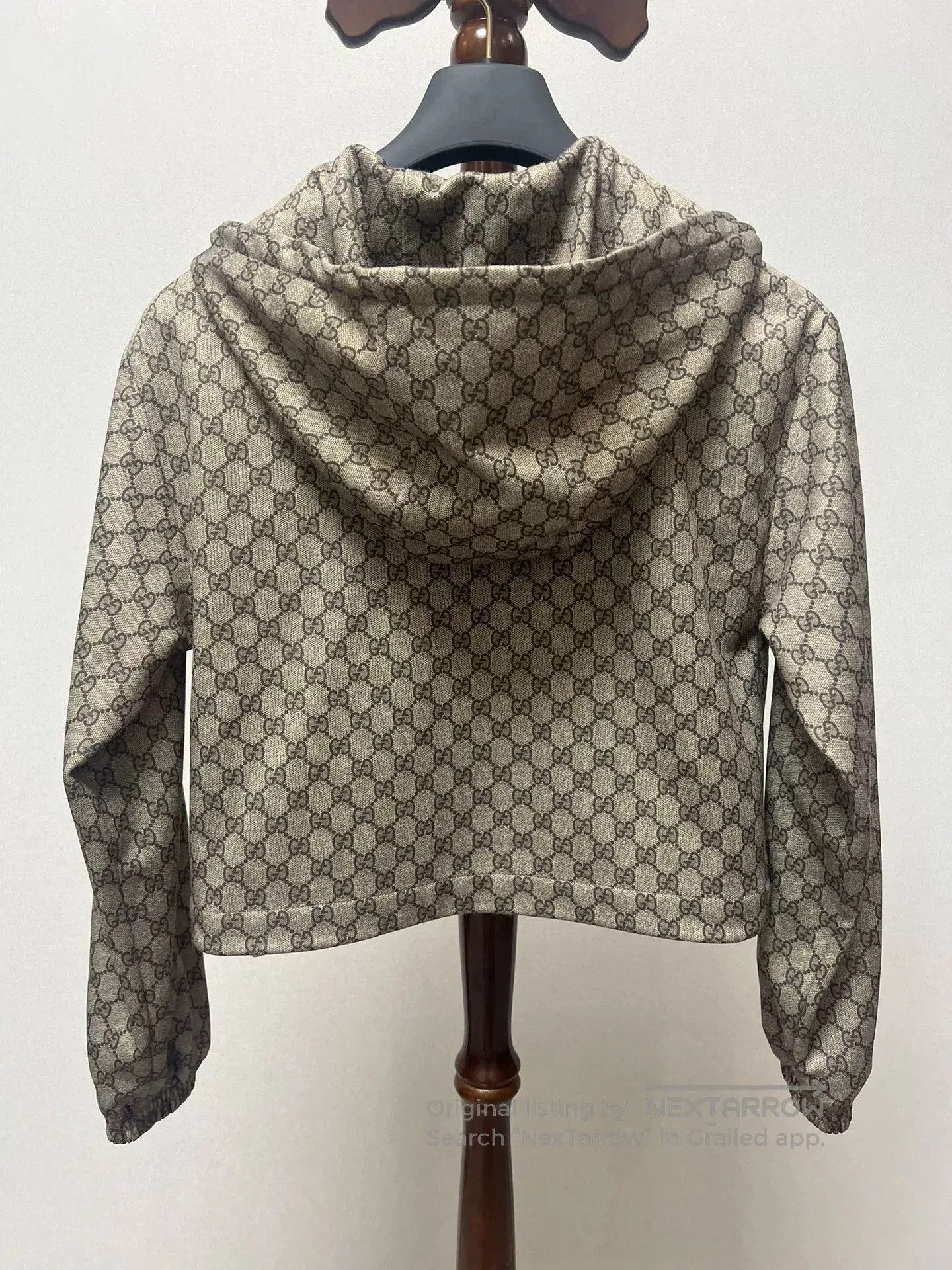 Gucci GUCCI SS24 Logo Stripe Hooded Jacket. Size XS / US 0-2 / IT 36-38 - 2 Thumbnail