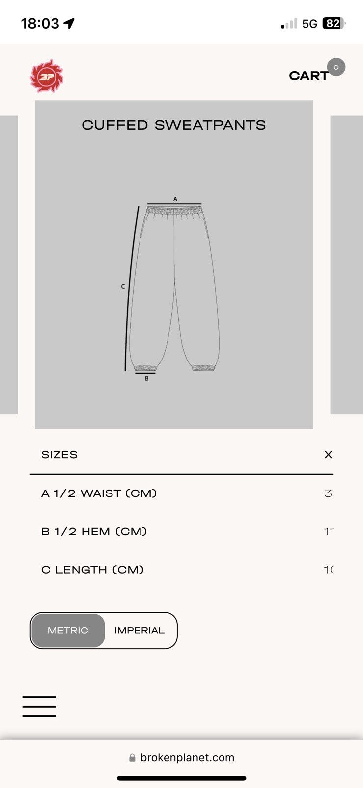 Broken Planet Broken Planet Cuffed Sweatpants (Heather Grey) - Large Size US 32 / EU 48 - 7 Thumbnail