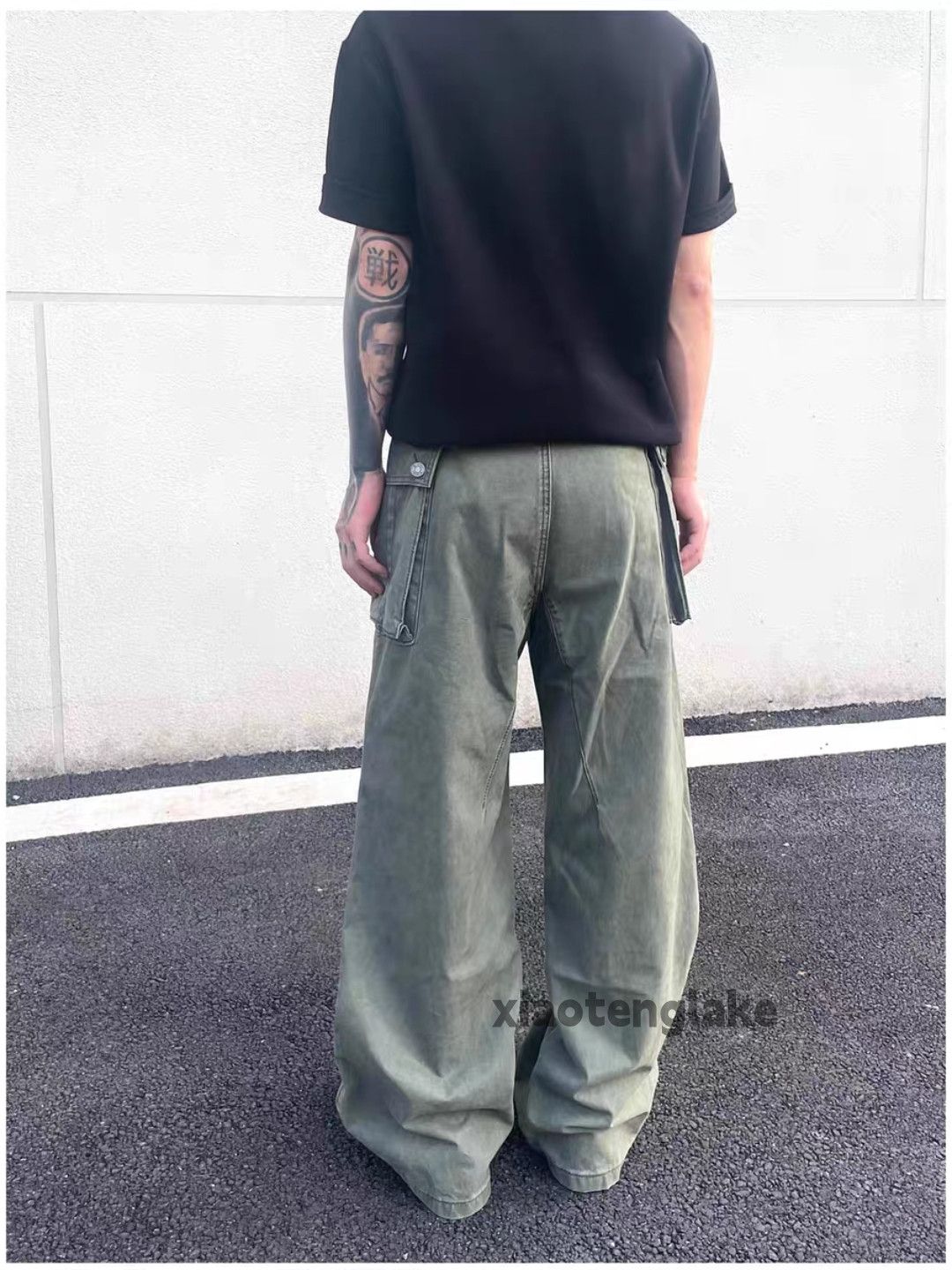 Vintage xz utility military outdoor tactical cargo hiphop pants Size US 30 / EU 46 - 7 Thumbnail