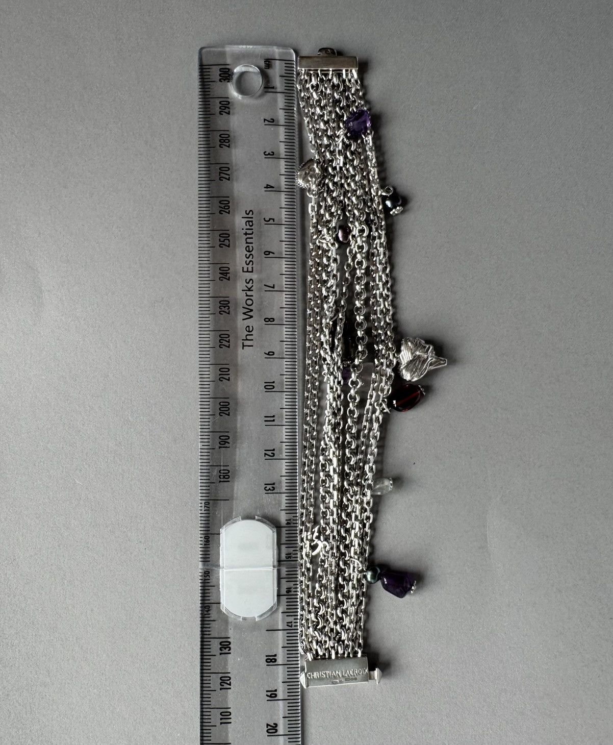 Christian Lacroix Christian Lacroix Sterling Silver Multi Strand Bracelet Size ONE SIZE - 8 Thumbnail