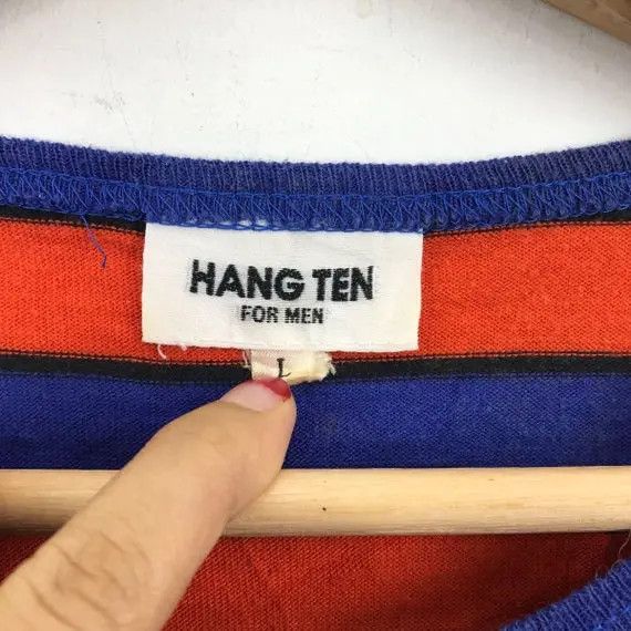 Hang Ten Vtg HANG TEN HAWAII Surf Beach Striped Tee Shirt Surfing Size US S / EU 44-46 / 1 - 4 Thumbnail