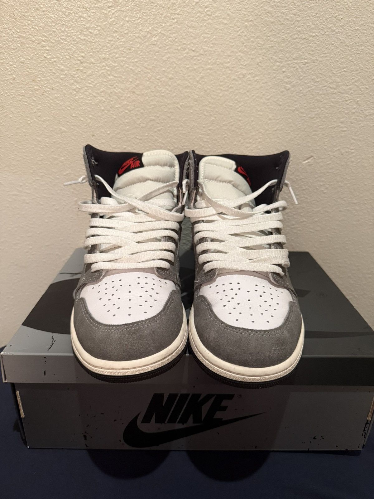 Jordan Brand Nike Air Jordan 1’s Black Washed Size US 10 / EU 43 - 2 Thumbnail
