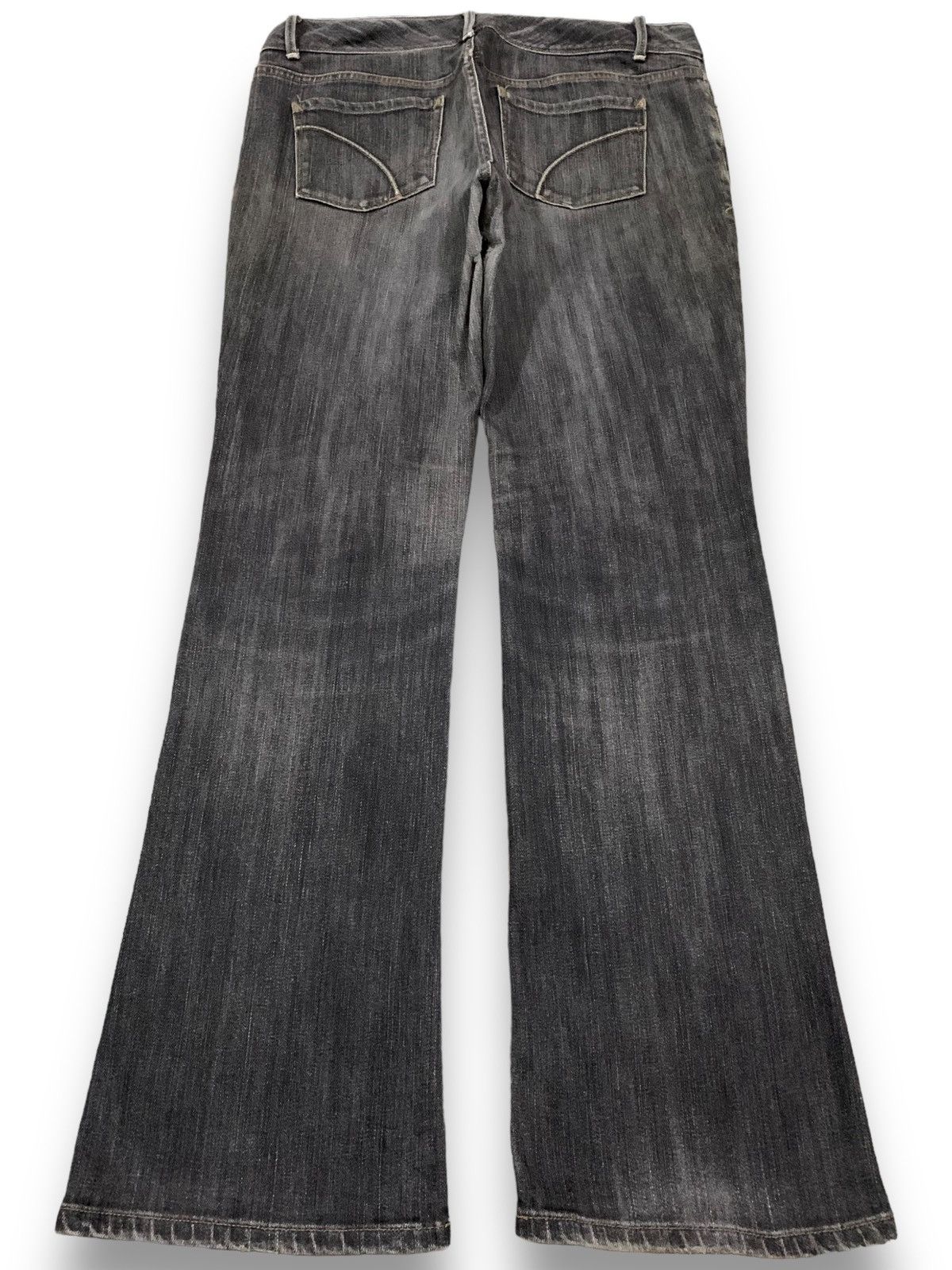 Eddie Bauer Vintage Y2K Eddie Bauer Faded Washed Flare Bootcut Jeans Size US 33 - 2 Thumbnail
