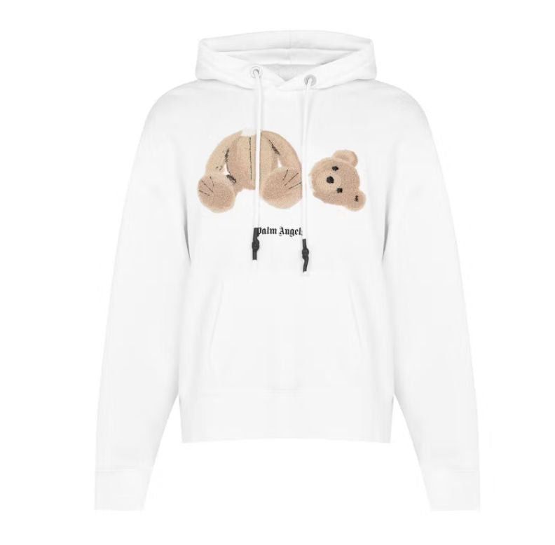 Palm Angels Sweatshirt "Teddy Bear White" Size US M / EU 48-50 / 2 - 1 Thumbnail