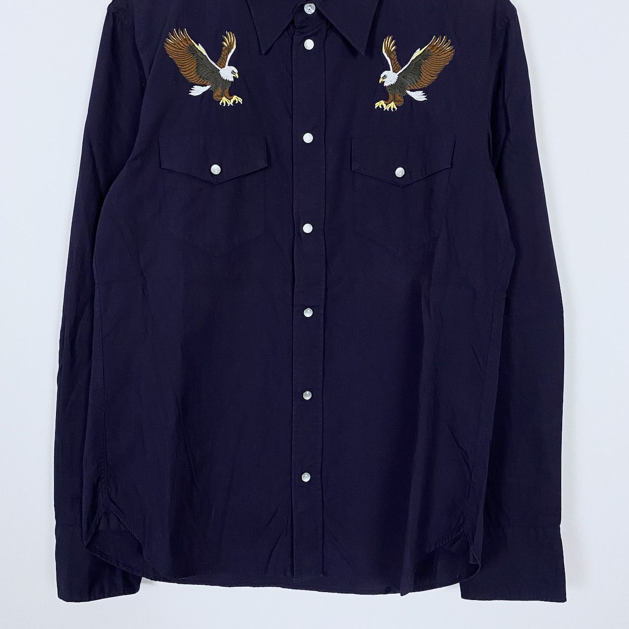 Number (N)ine 2007AW "LOVE, GOD, MURDER" EAGLE WESTERN SHIRT Size US L / EU 52-54 / 3 - 4 Thumbnail