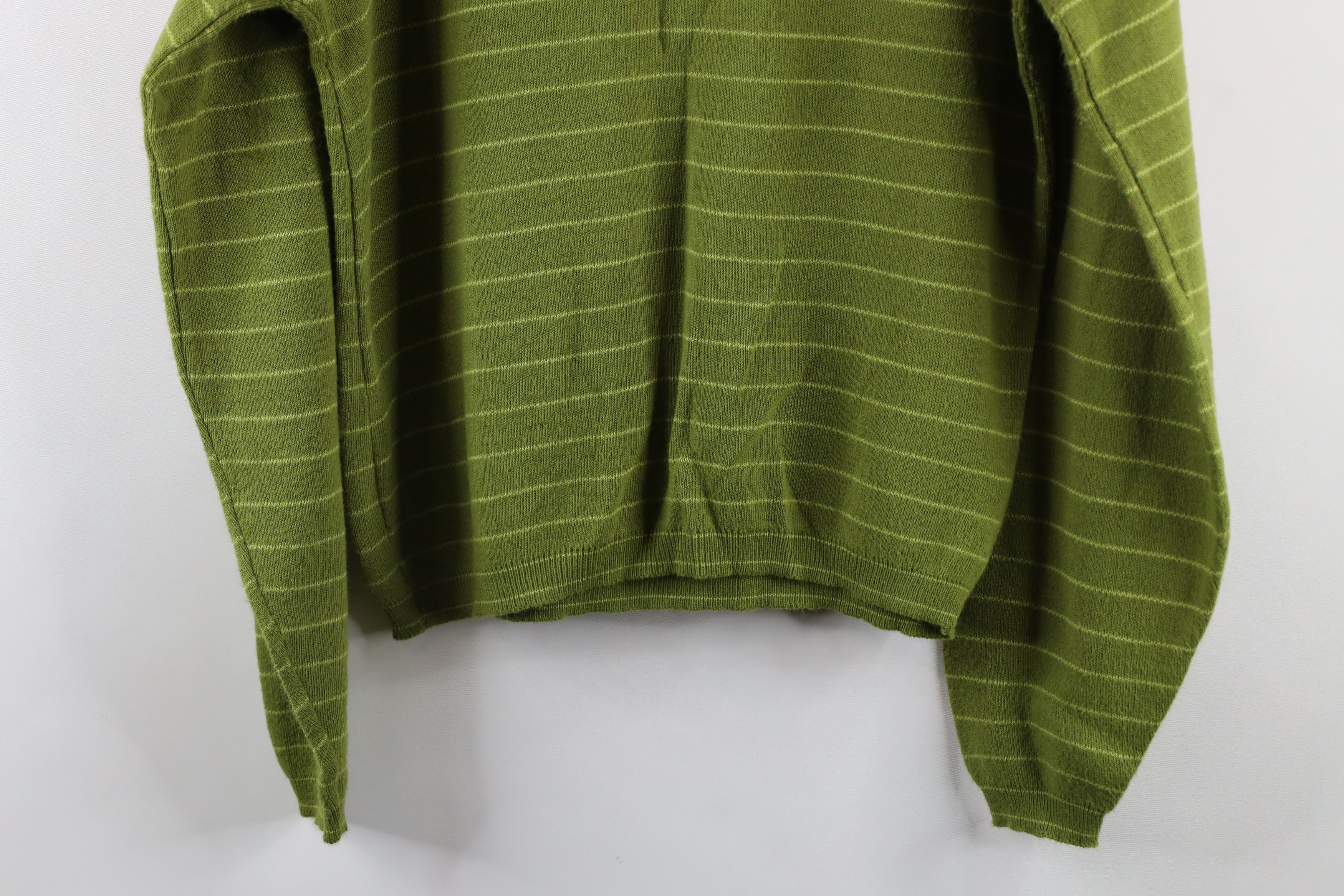 Hanes × Vintage Vintage 50s 60s Hanes Pro Choice Sweater Avocado Green USA Size US L / EU 52-54 / 3 - 7 Thumbnail