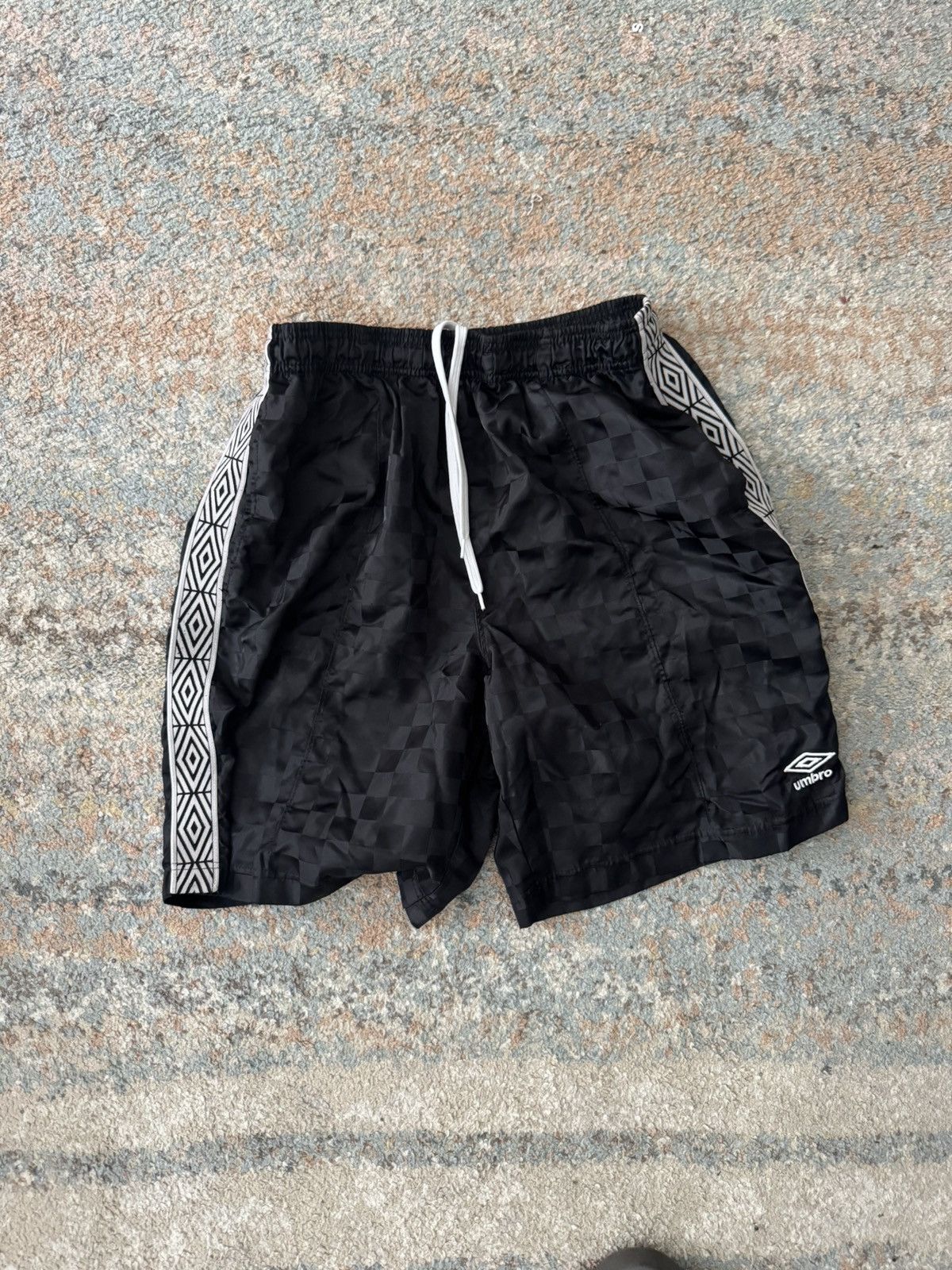 Umbro VTG Umbro Style Soccer Shorts Black L Size US 30 / EU 46 - 1 Thumbnail