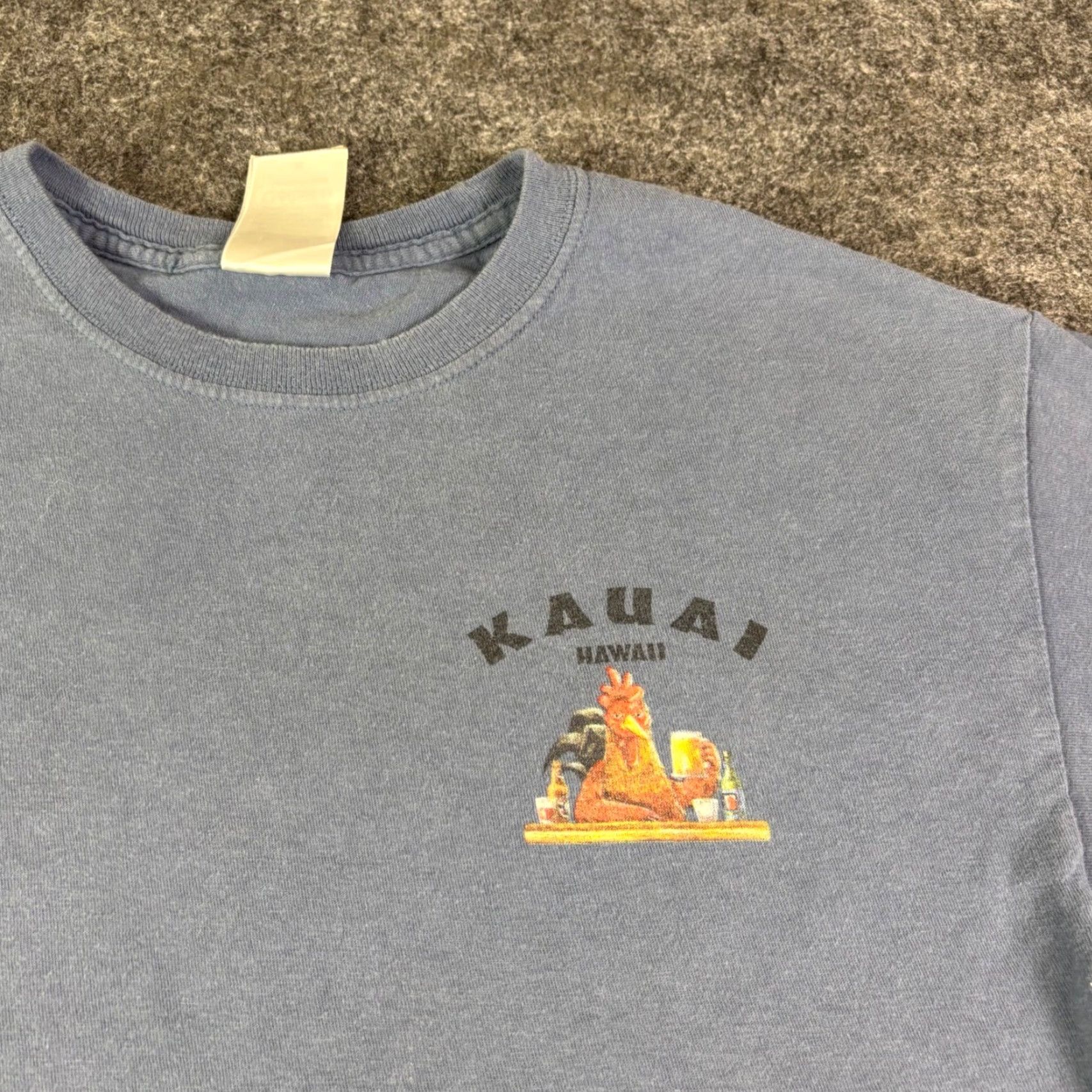 Vintage Kauai Hawaii Rooster Graphic T Shirt Medium The Duck Co Hawaiian Vacation Tee Size US M / EU 48-50 / 2 - 8 Thumbnail
