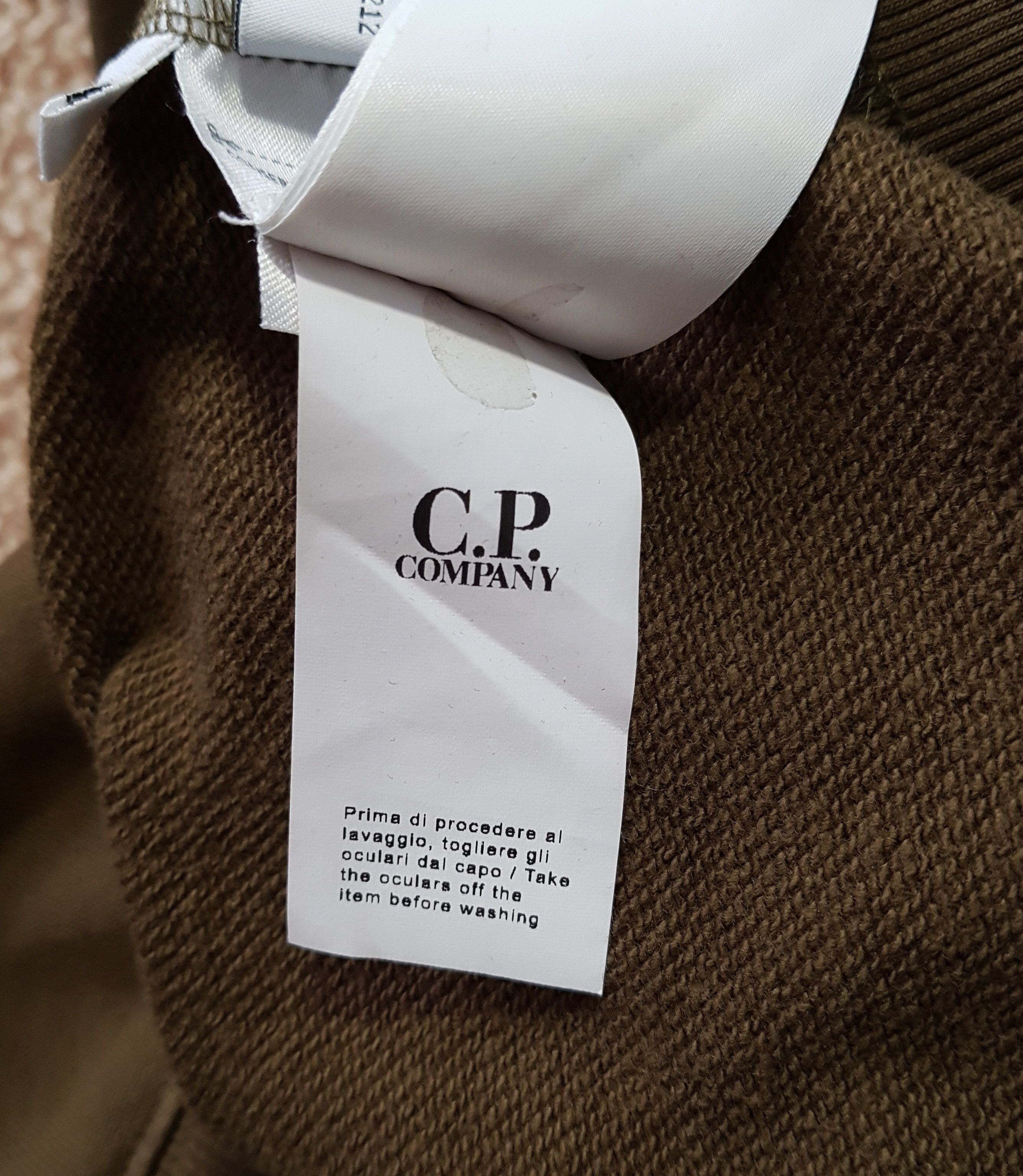 C.P. Company C.P. Company Diagonal Raised Fleece Arm Lens Sweatshirt Size US L / EU 52-54 / 3 - 16 Thumbnail