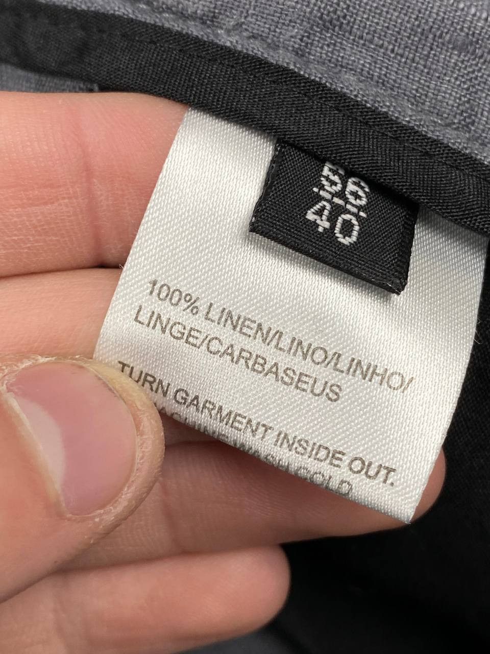 Dolce & Gabbana Dolce Gabbana Linen Classic Pants Size US 40 / EU 56 - 16 Thumbnail