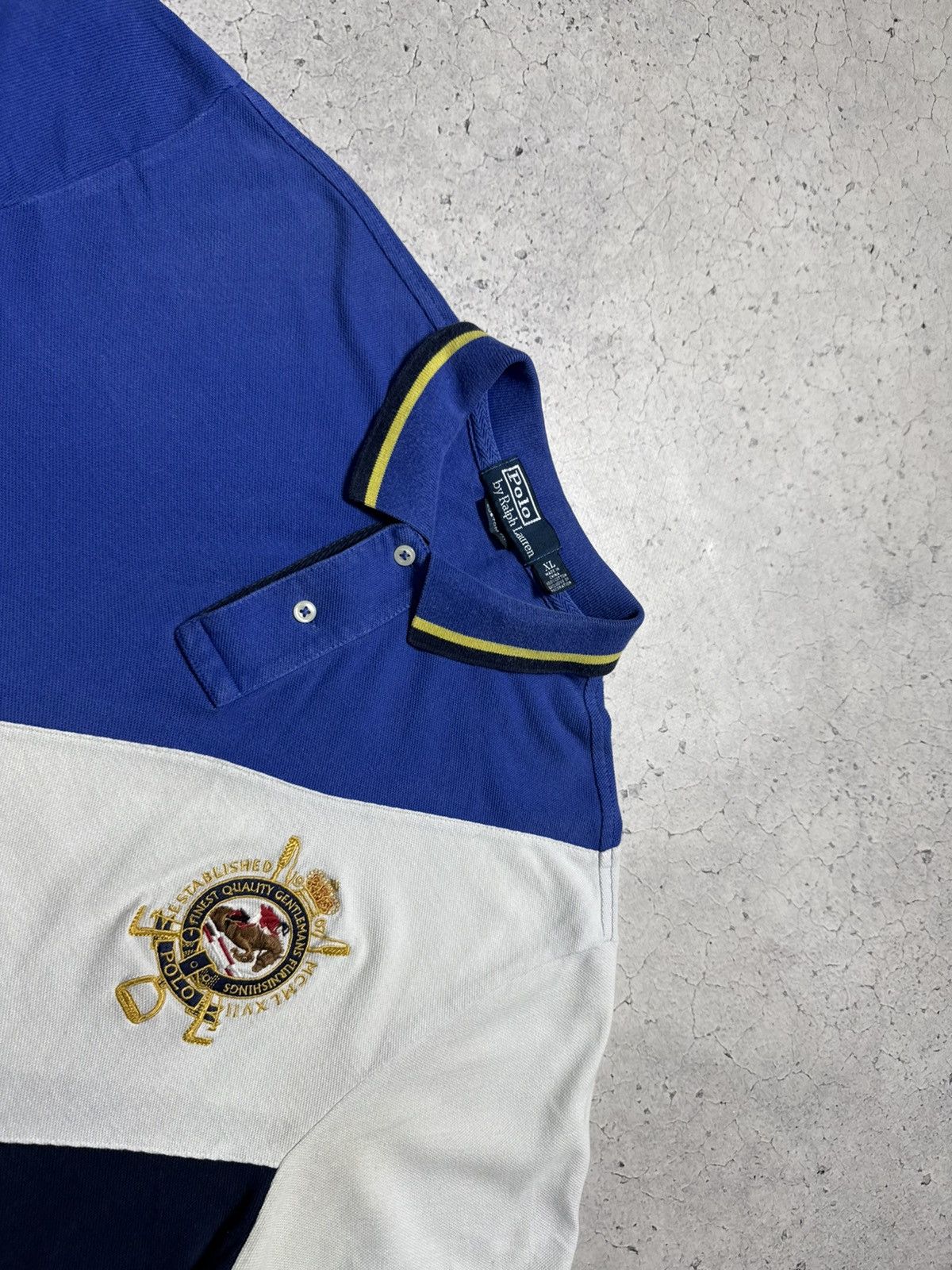 Polo Ralph Lauren Polo Ralph Lauren #2 Vintage Polo Shirt Size XL Size US XL / EU 56 / 4 - 4 Thumbnail