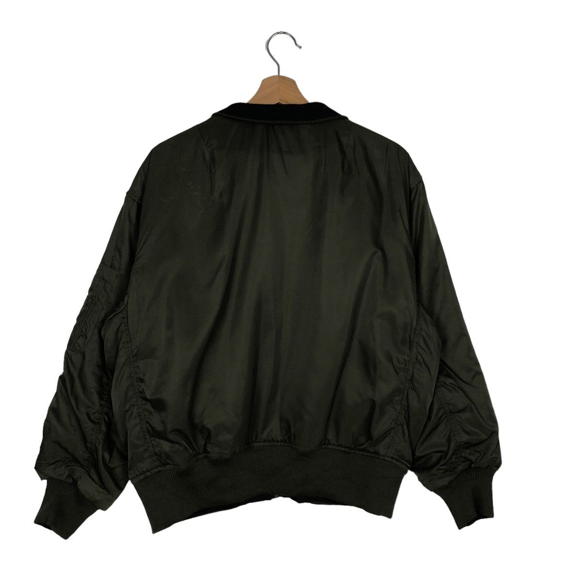 Japanese Brand 🔥RIOT RIOT VINTAGE BOMBER JACKET IGNI UTILITY BLACK Size US M / EU 48-50 / 2 - 14 Thumbnail