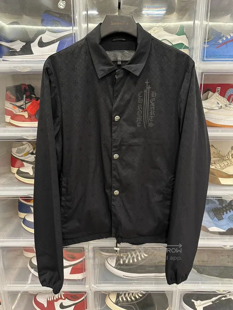 Chrome Hearts CHROME HEARTS Size M Sanskrit dark coach jacket Size US M / EU 48-50 / 2 - 1 Thumbnail