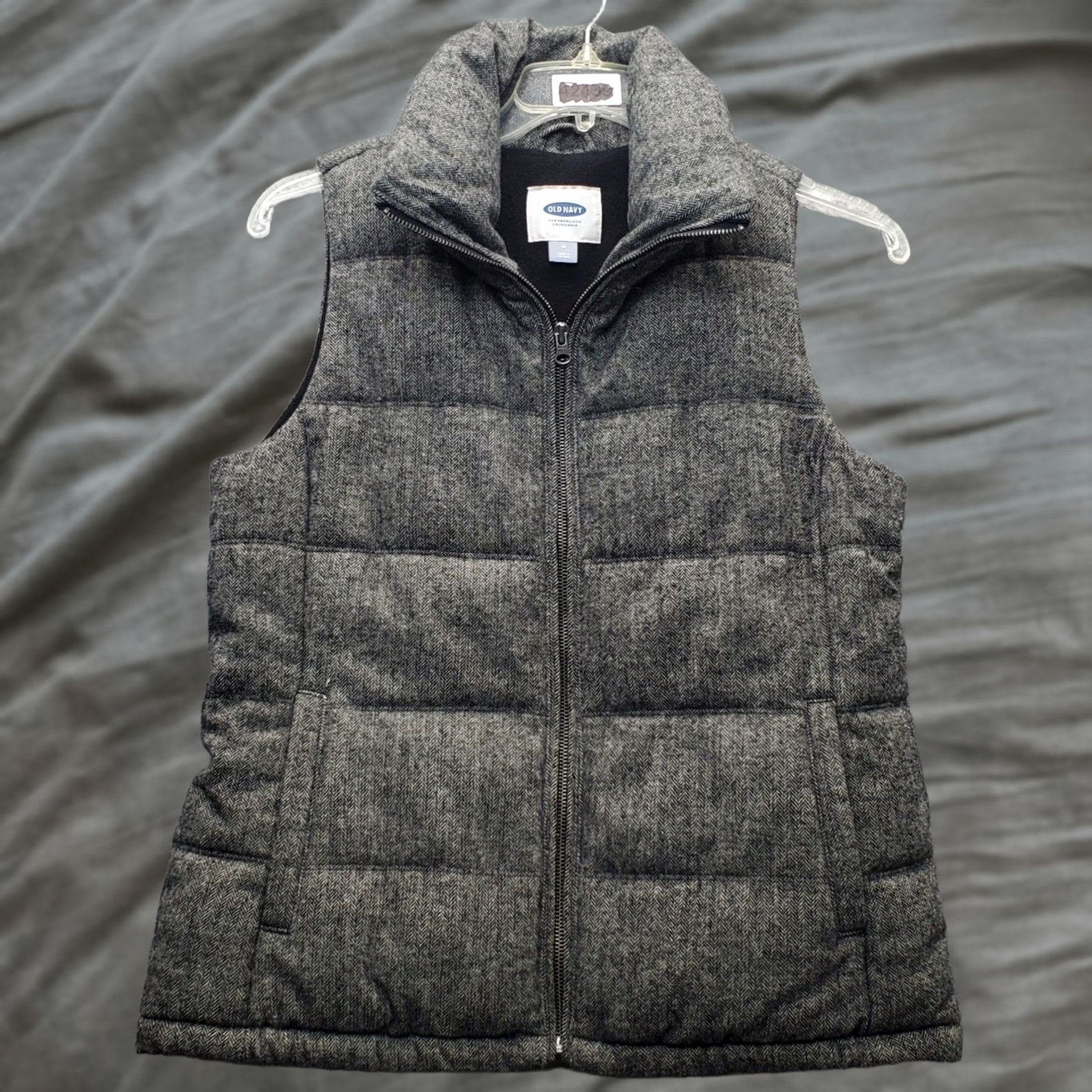 Old Navy Old Navy Puffer Vest Mens Medium Sleeveless Mock Neck Full Zip Vest Size US M / EU 48-50 / 2 - 1 Thumbnail