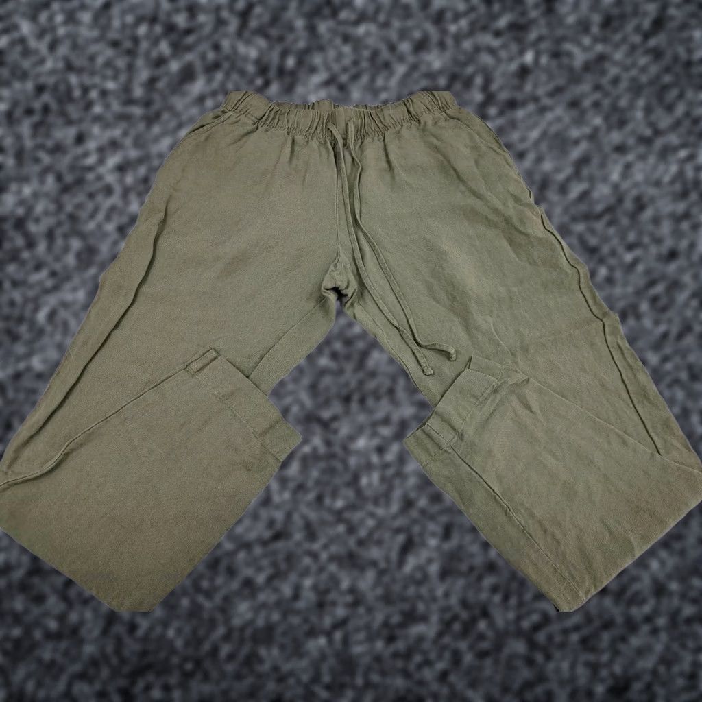Vintage A New Day Pants Womens XS Green Casual Linen/Rayon #5309 Size 26" / US 2 / IT 38 - 1 Thumbnail