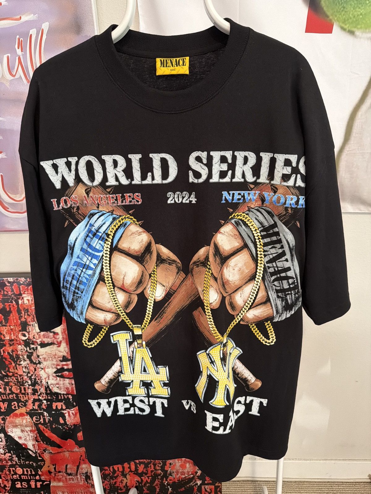 Menace Menace 2024 World Series Tee Size US XXL / EU 58 / 5 - 1 Thumbnail