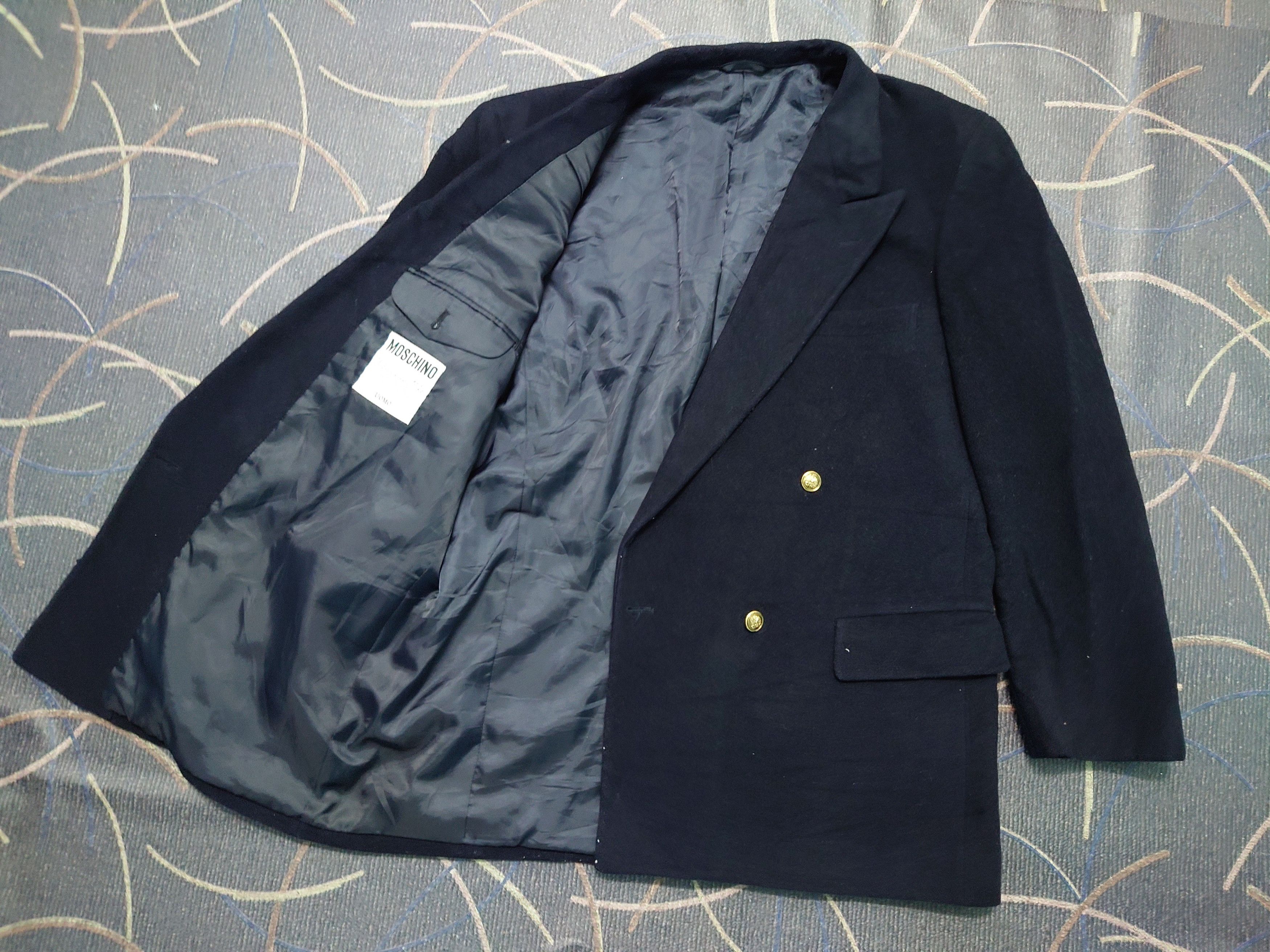 Moschino Moschino Wool Blend Blazer Size L / US 10 / IT 46 - 2 Thumbnail
