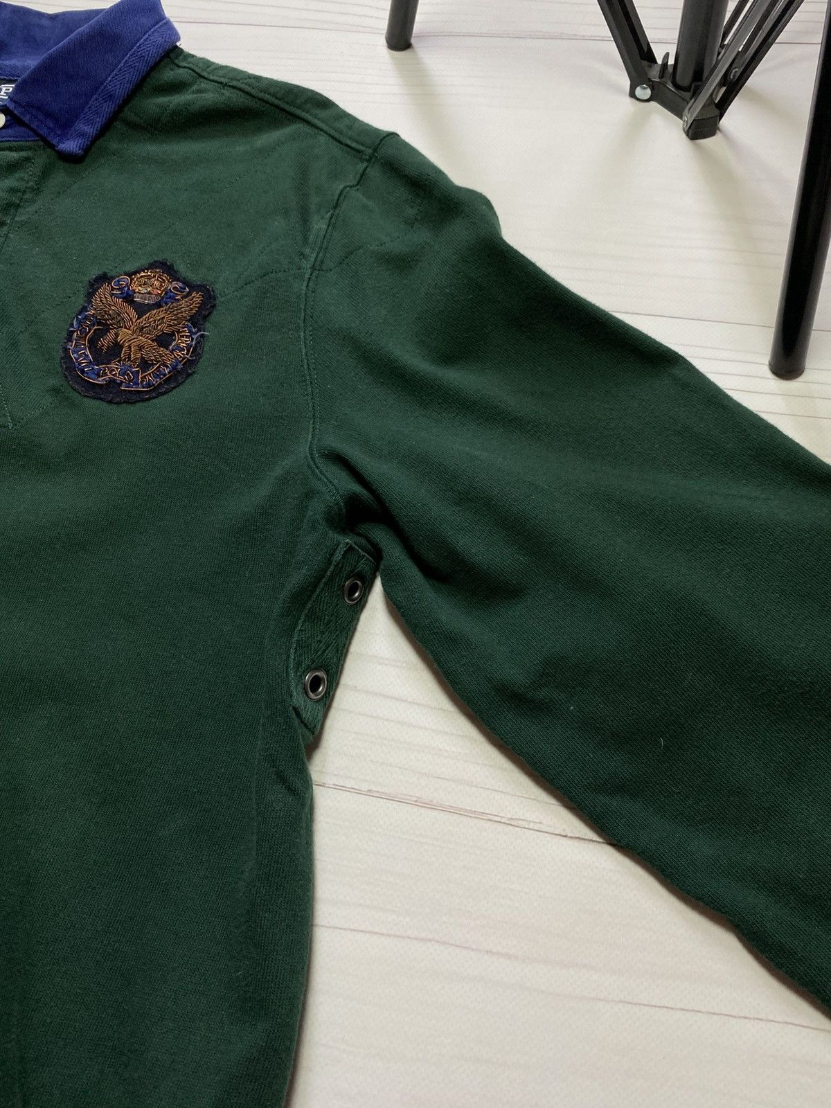 Polo Ralph Lauren Vintage Polo Ralph Lauren rugby longsleeve t shirt Size US L / EU 52-54 / 3 - 11 Thumbnail