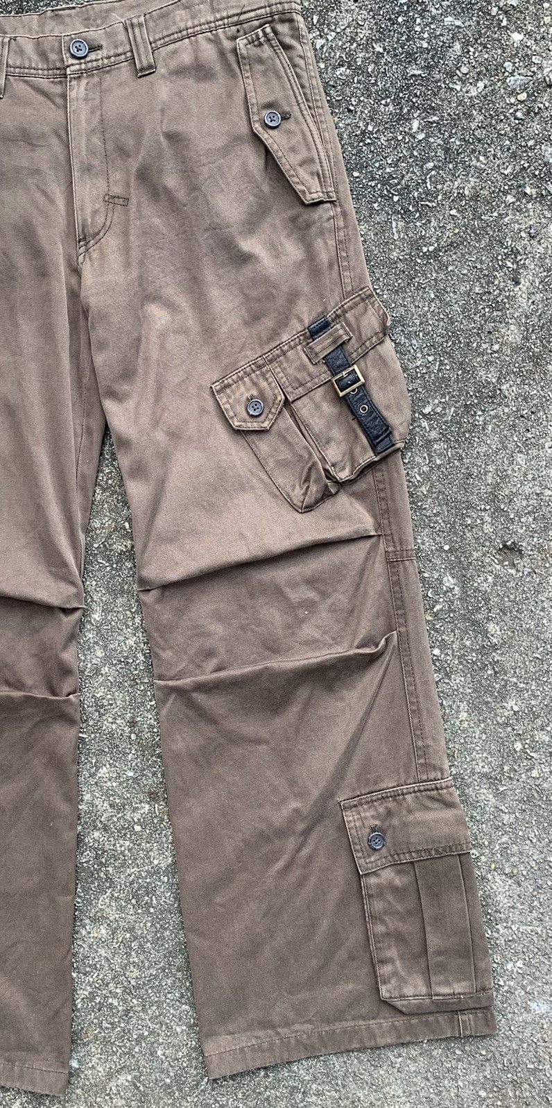Japanese Brand × Tornado Mart Rare Tornado Mart Multipocket Flare Cargo Pants Size US 33 - 9 Thumbnail