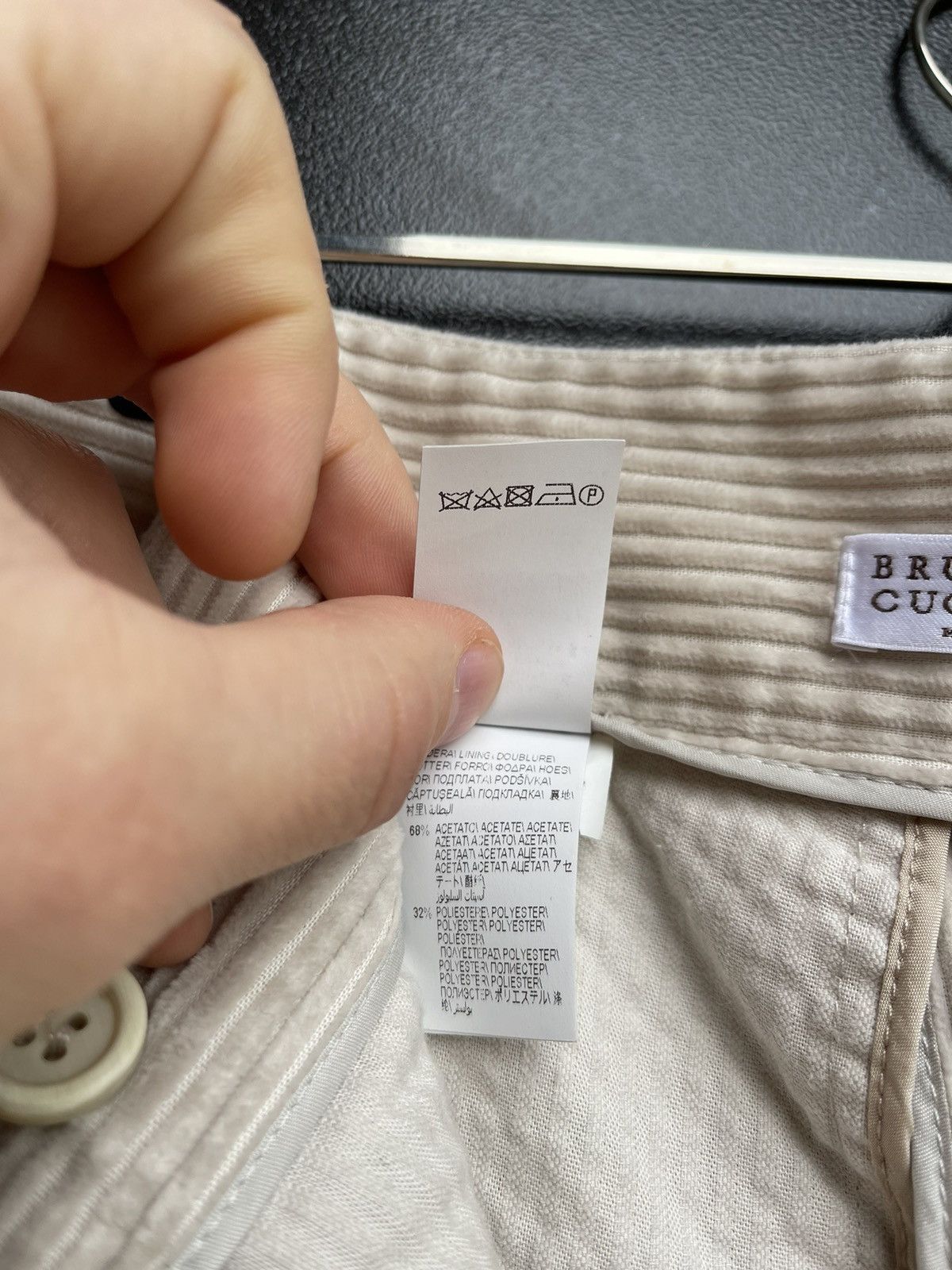 Brunello Cucinelli Brunello Cucinelli Corduroy Trousers women’s Pants IT40 Size 27" / US 4 / IT 40 - 6 Thumbnail