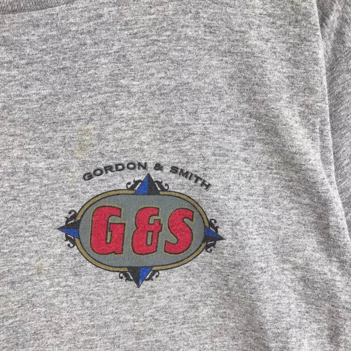 Vintage Vtg 90’ GORDON & SMITH Surf G&S Made In USA Tee Shirt Size US M / EU 48-50 / 2 - 5 Thumbnail