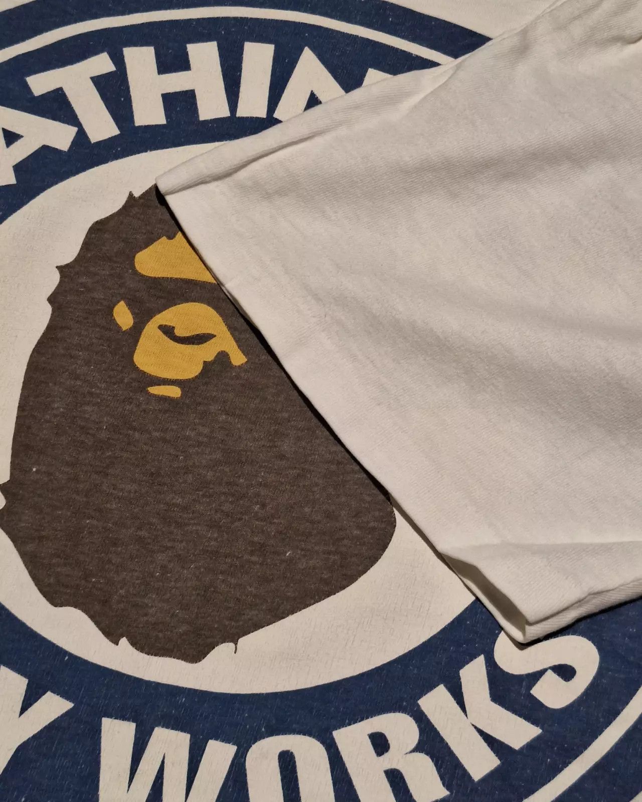 Bape × Vintage Busy Works Tee Size US L / EU 52-54 / 3 - 4 Thumbnail