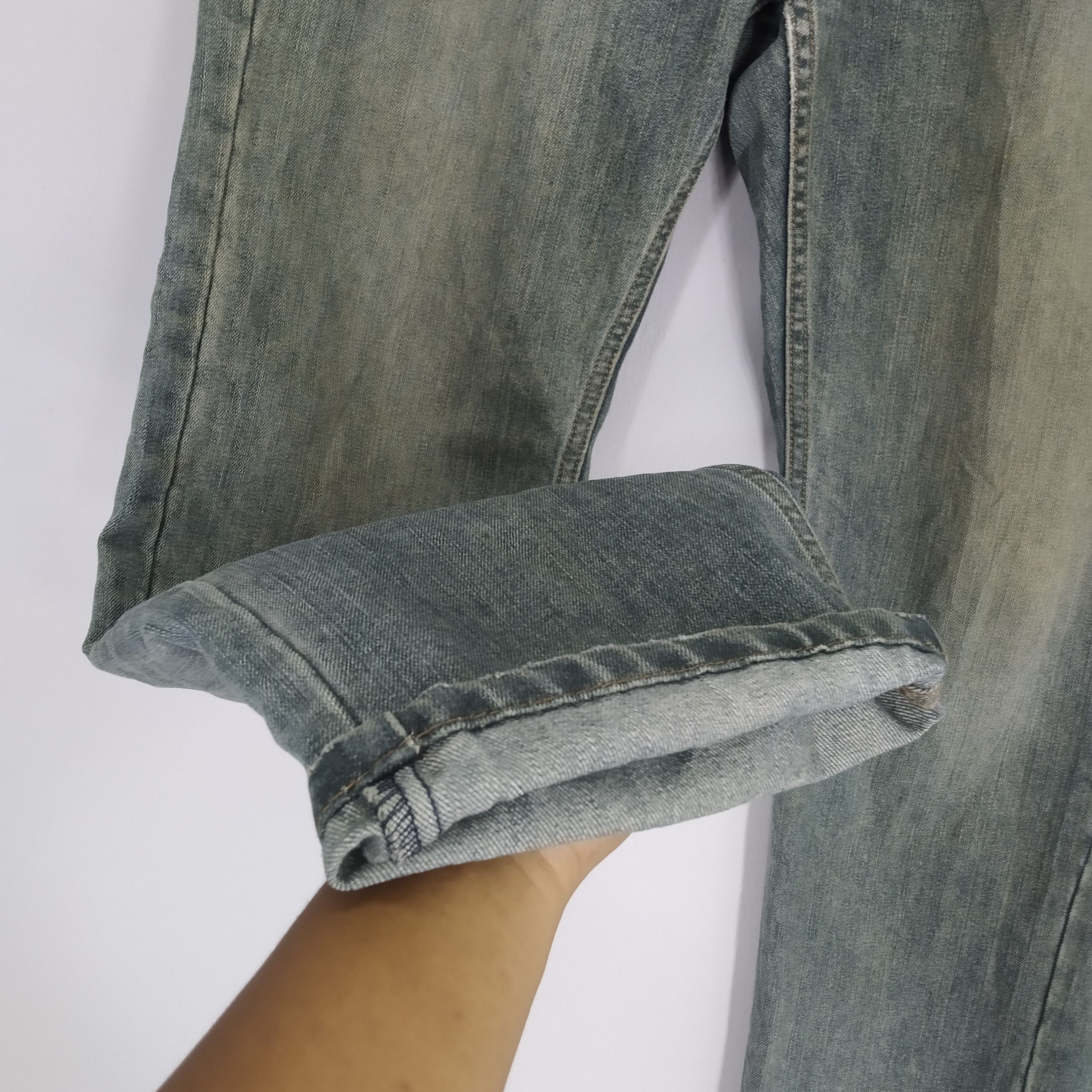 Jean Vintage Levi's 559 Single R Stone Wash Destroy Ripped Denim Size US 36 / EU 52 - 7 Thumbnail